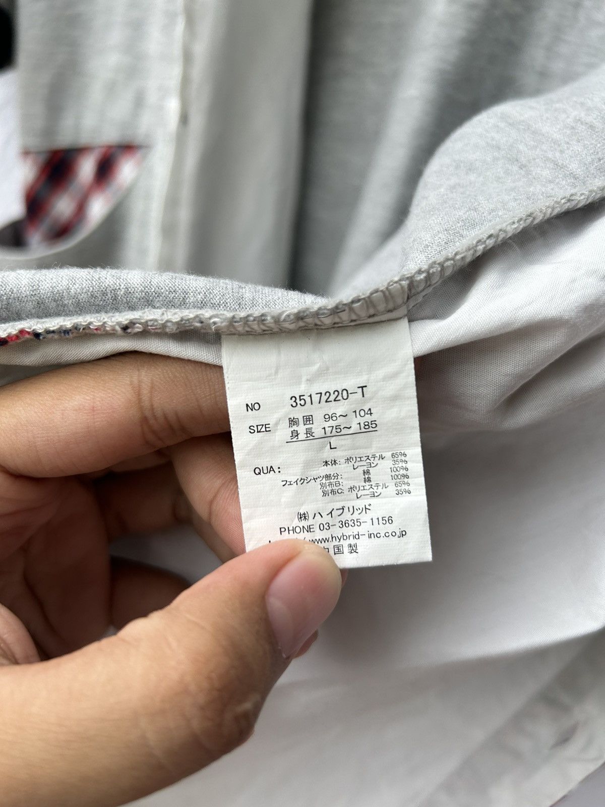 Japanese Brand Double layers slippin and slidin with hoodie plaid shirt Size US L / EU 52-54 / 3 - 11 Thumbnail
