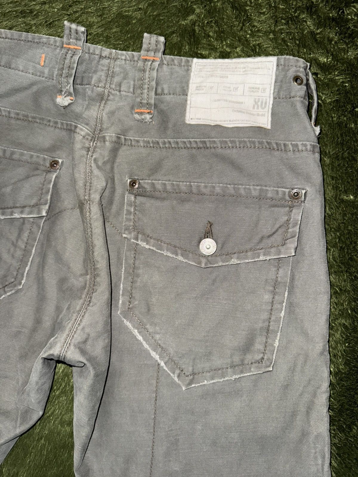 Edwin [S] EDWIN Japan Heavy Twill Pocket Detail Cotton Pants Size US 30 / EU 46 - 11 Thumbnail