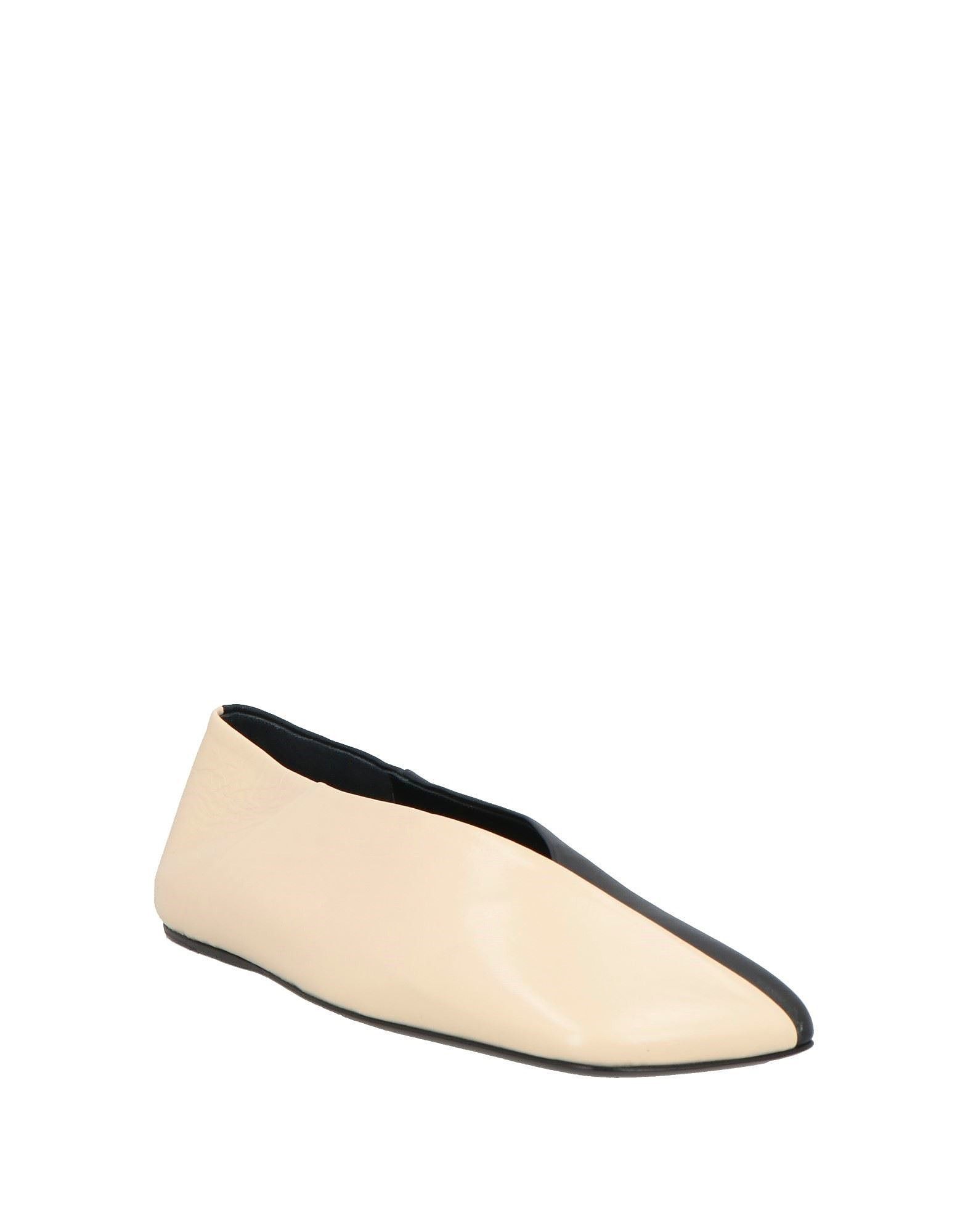 Jil Sander o1mt1gz0625 Ballet Flats in Beige/Black Size US 7 / IT 37 - 2 Thumbnail
