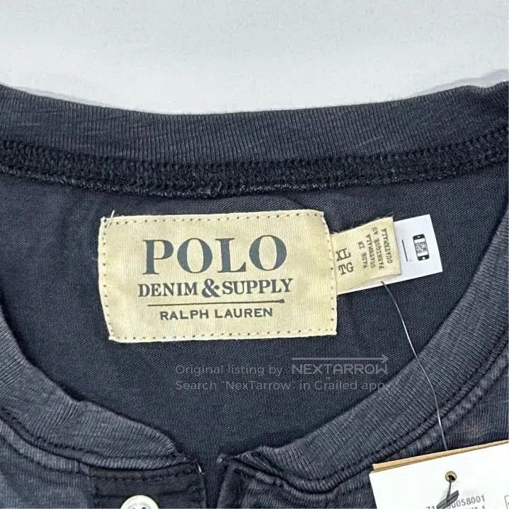 Polo Ralph Lauren Polo Ralph Lauren Solid Henley Loose Long. Size US XL / EU 56 / 4 - 4 Thumbnail