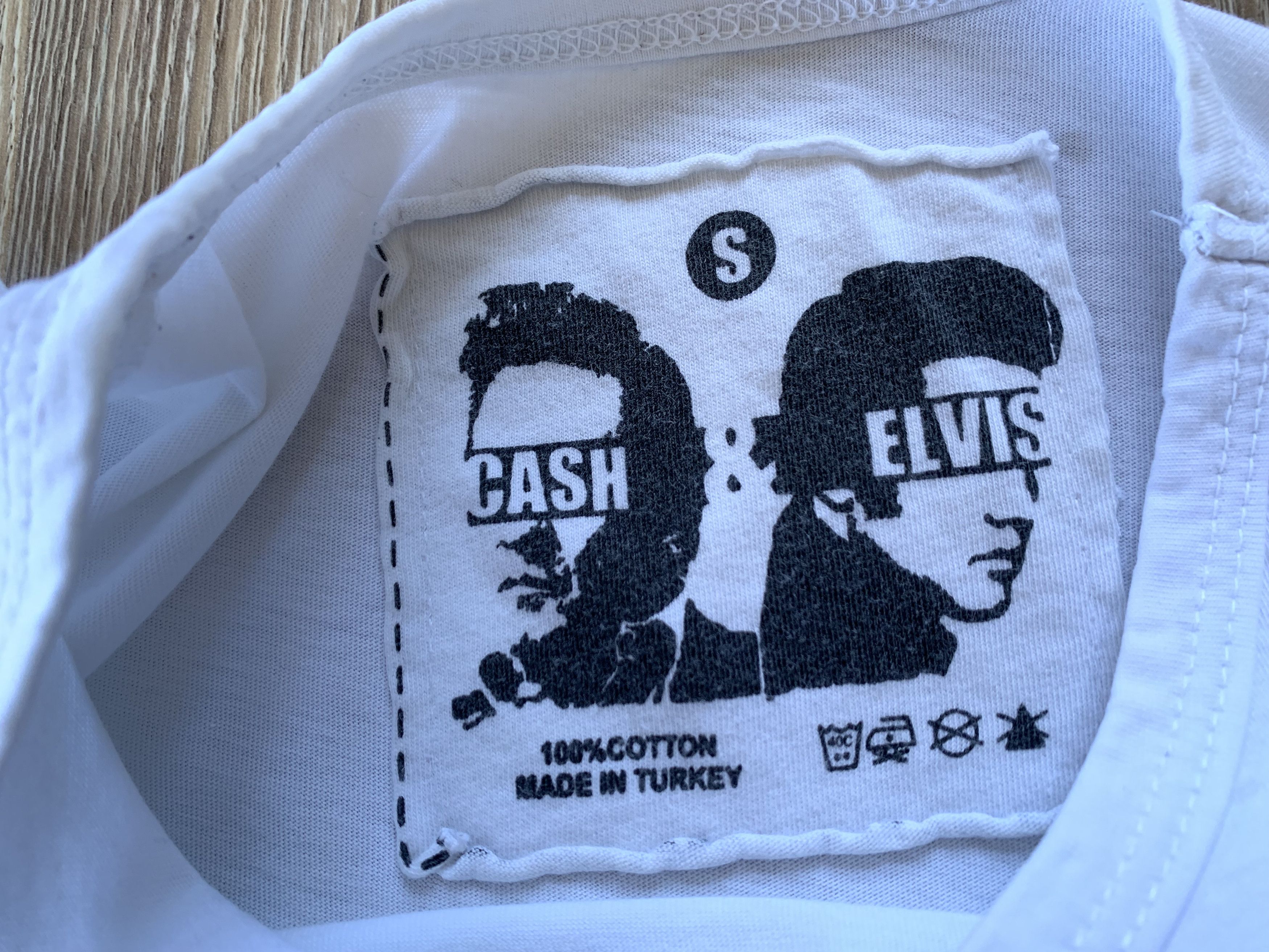 Band Tees Cash And Elvis Vintage Cotton T Shirt Size US S / EU 44-46 / 1 - 7 Thumbnail