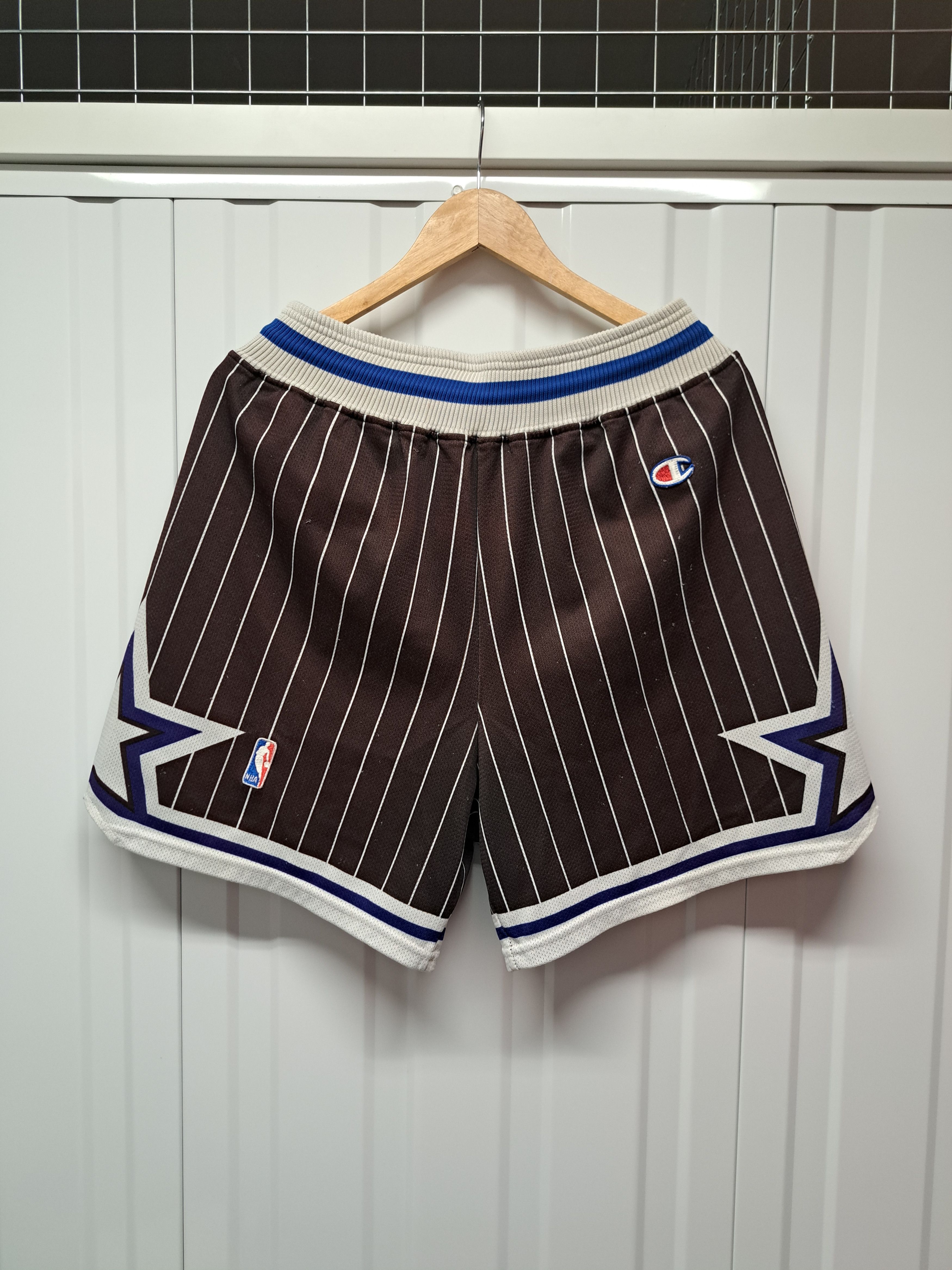 Champion Vintage 90s Orlando Magic Match Shorts NBA Shaq Penny Size US 36 / EU 52 - 1 Thumbnail