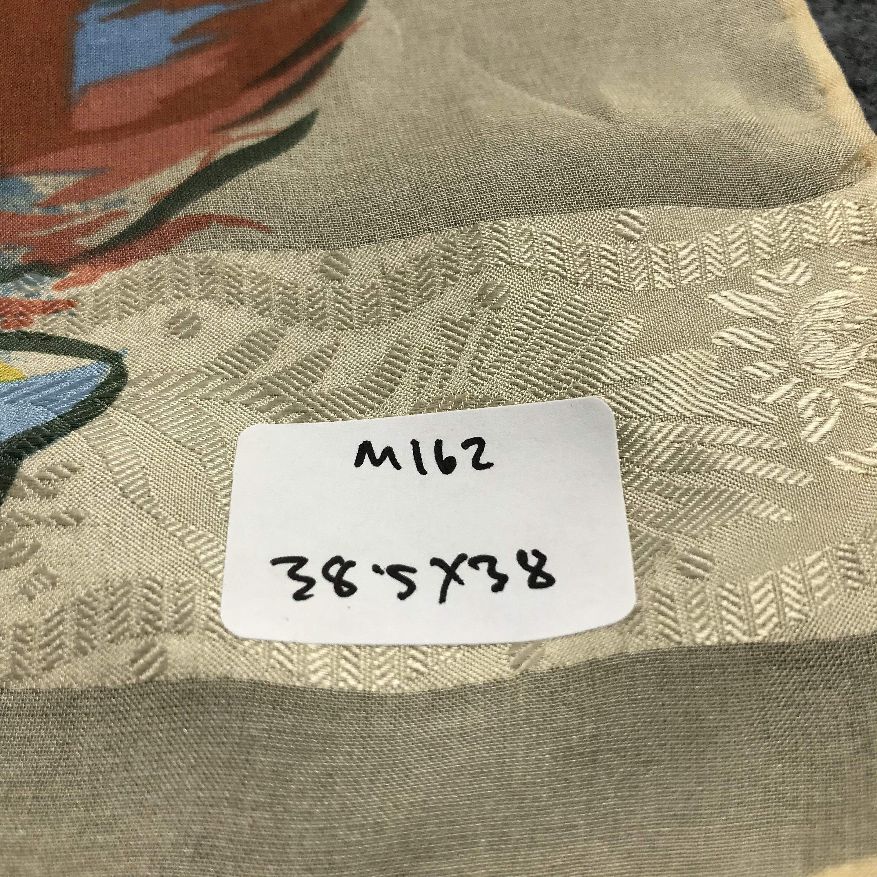 Japanese Brand Yukiko Hanai Silk Scarf M162 Size ONE SIZE - 11 Thumbnail