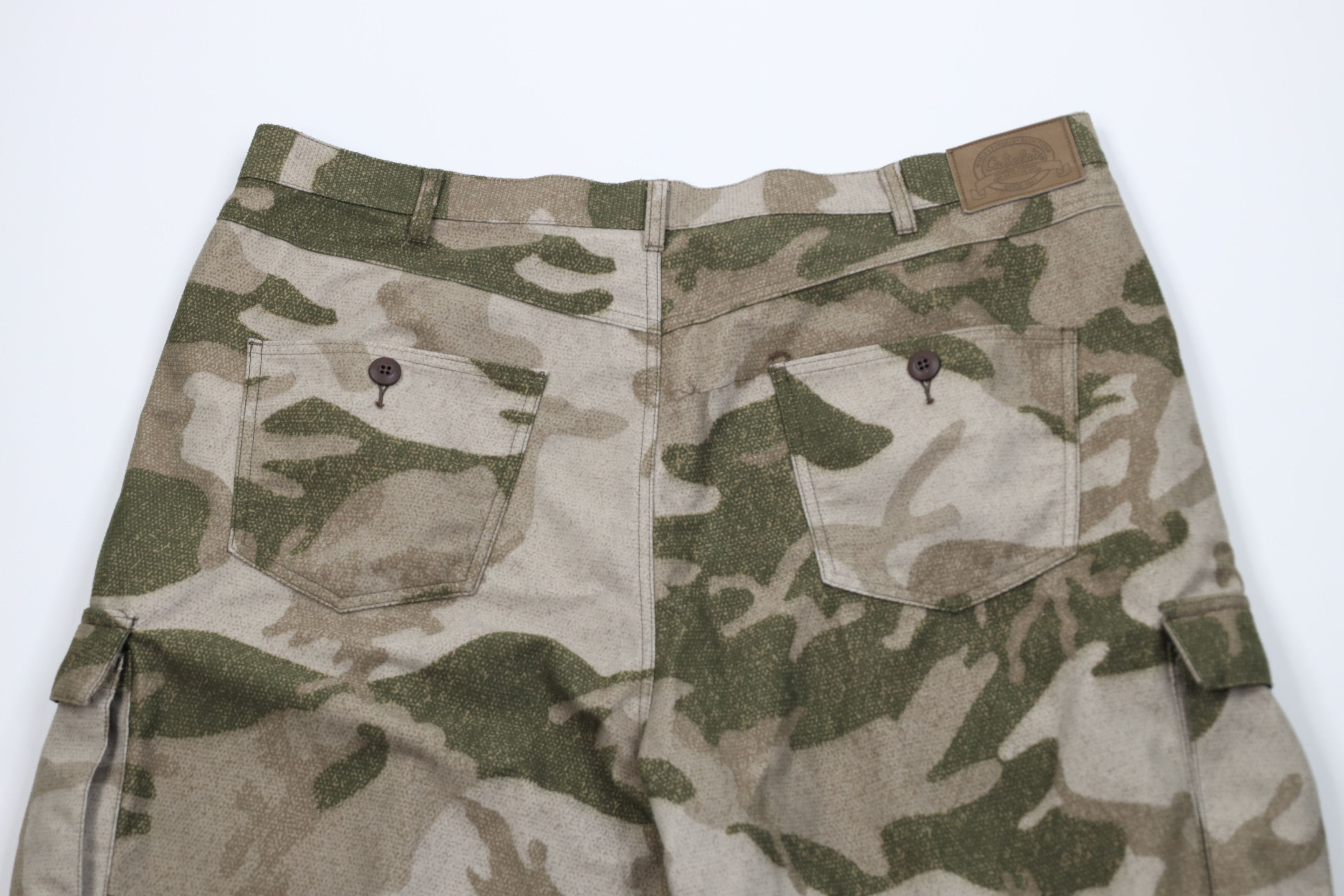 Cabelas Vintage 90s Cabelas Camouflage Wide Leg Cargo Pants Size US 44 / EU 60 - 10 Thumbnail