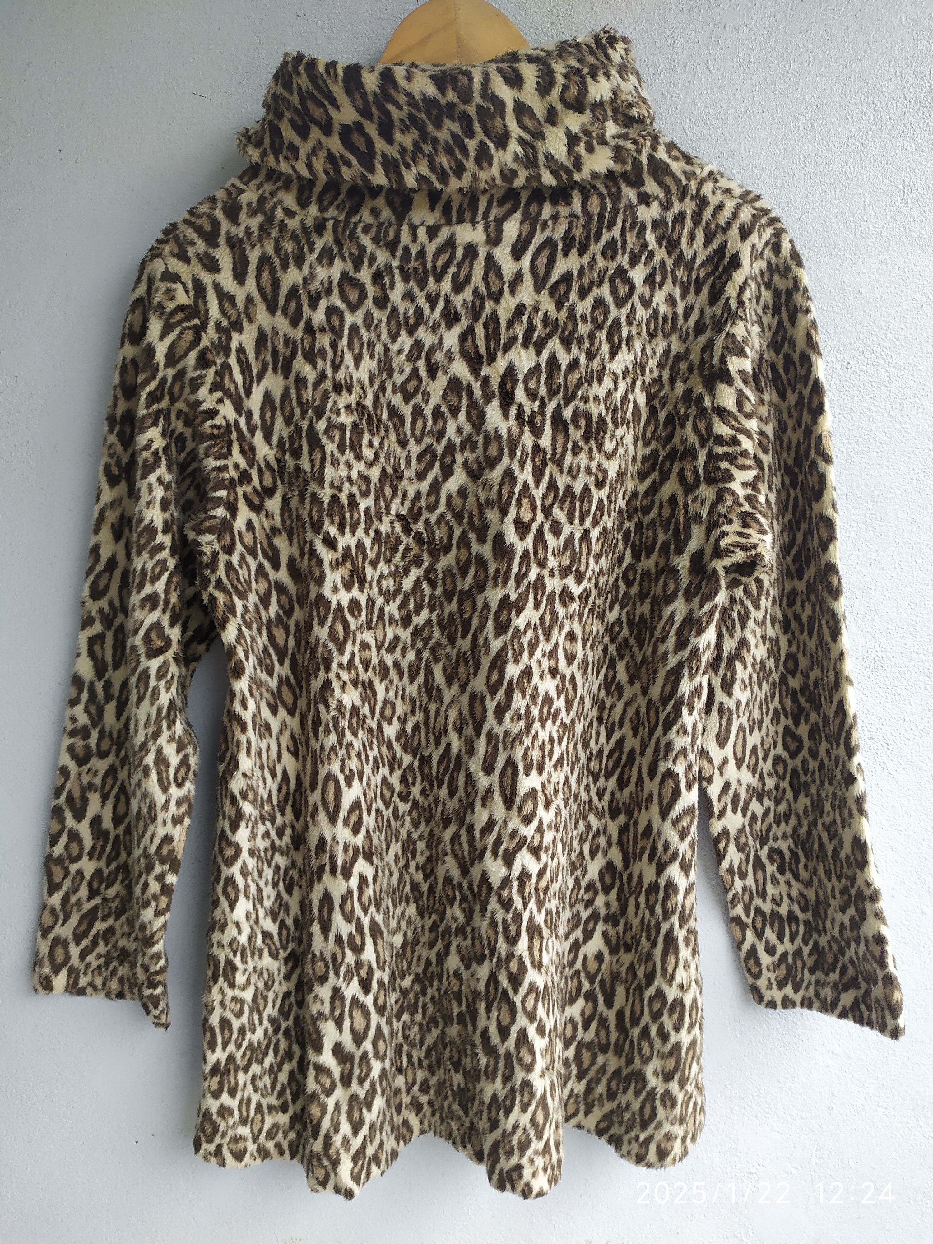 If Six Was Nine × Japanese Brand × Le Grande Bleu (L.G.B.) Japanese Hostage Leopard Long sleeve Shirt Size M / US 6-8 / IT 42-44 - 2 Thumbnail