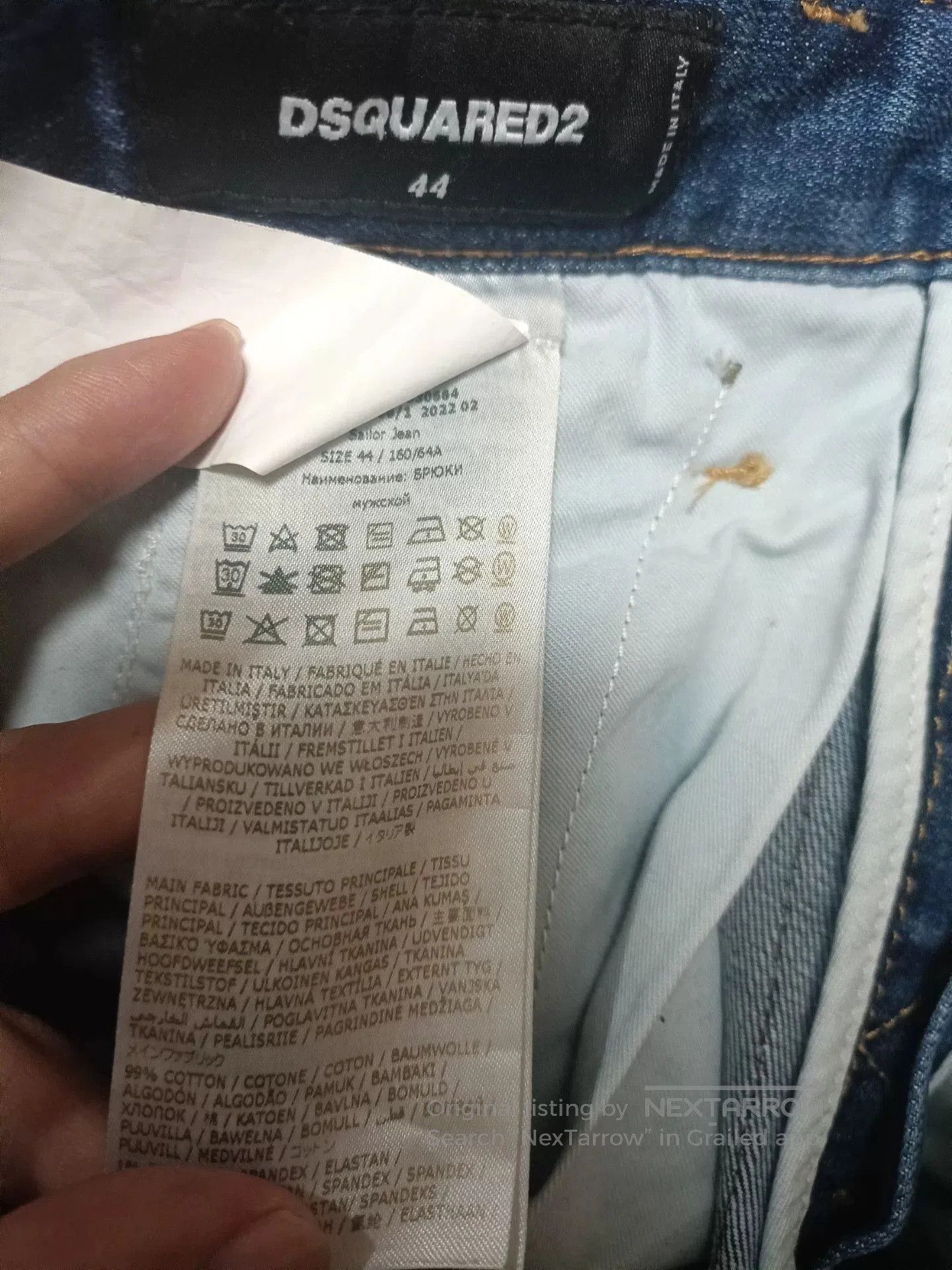 Dsquared2 Dsquared2 Sailor Cargo Jeans Nylon. Size US 28 / EU 44 - 9 Thumbnail