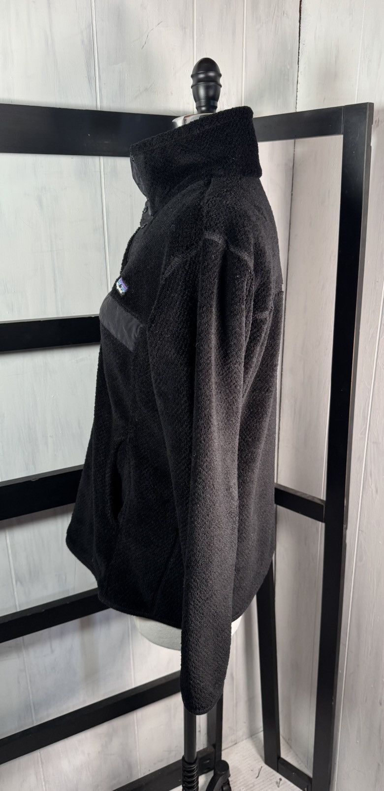 Patagonia Patagonia BLACK Re-Tool Snap-T Pullover Fleece Jacket, large Size L / US 10 / IT 46 - 2 Thumbnail