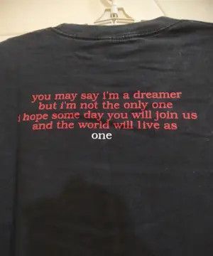 Band Tees Vintage John Lennon NYC T-Shirt Size US XL / EU 56 / 4 - 4 Thumbnail