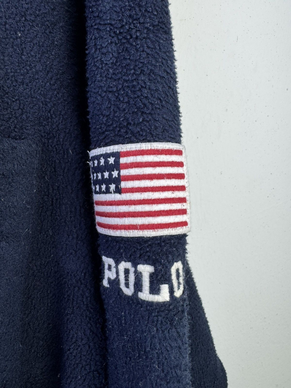 Polo Ralph Lauren vintage Polo Sport Ralph Lauren USA logo half-button fleece Size US M / EU 48-50 / 2 - 7 Thumbnail