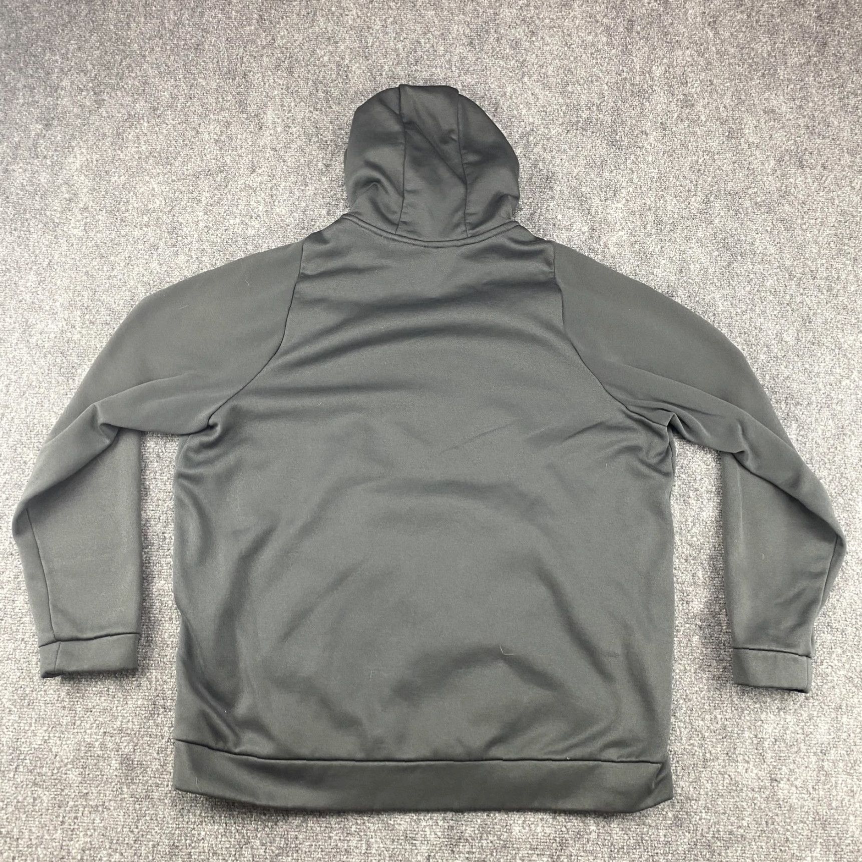Nike Nike Dri-FIT Hoodie Mens XL Gray Kitchell Pullover Sweatshirt Polyester Logo Size US XL / EU 56 / 4 - 4 Thumbnail