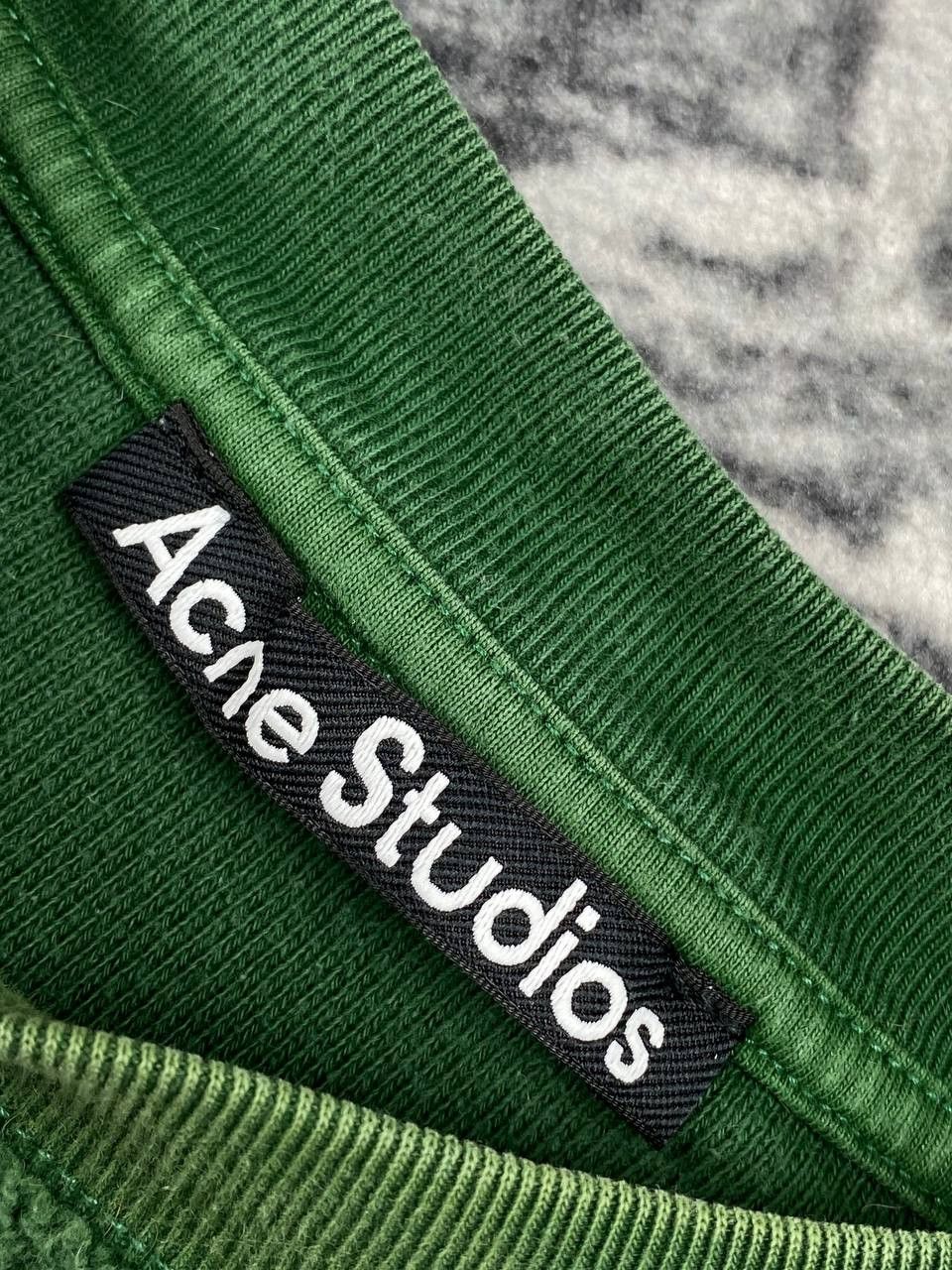 Acne Studios Acne Studios Fillmore Face Fleece Crew Sweatshirt Men Size US L / EU 52-54 / 3 - 11 Thumbnail
