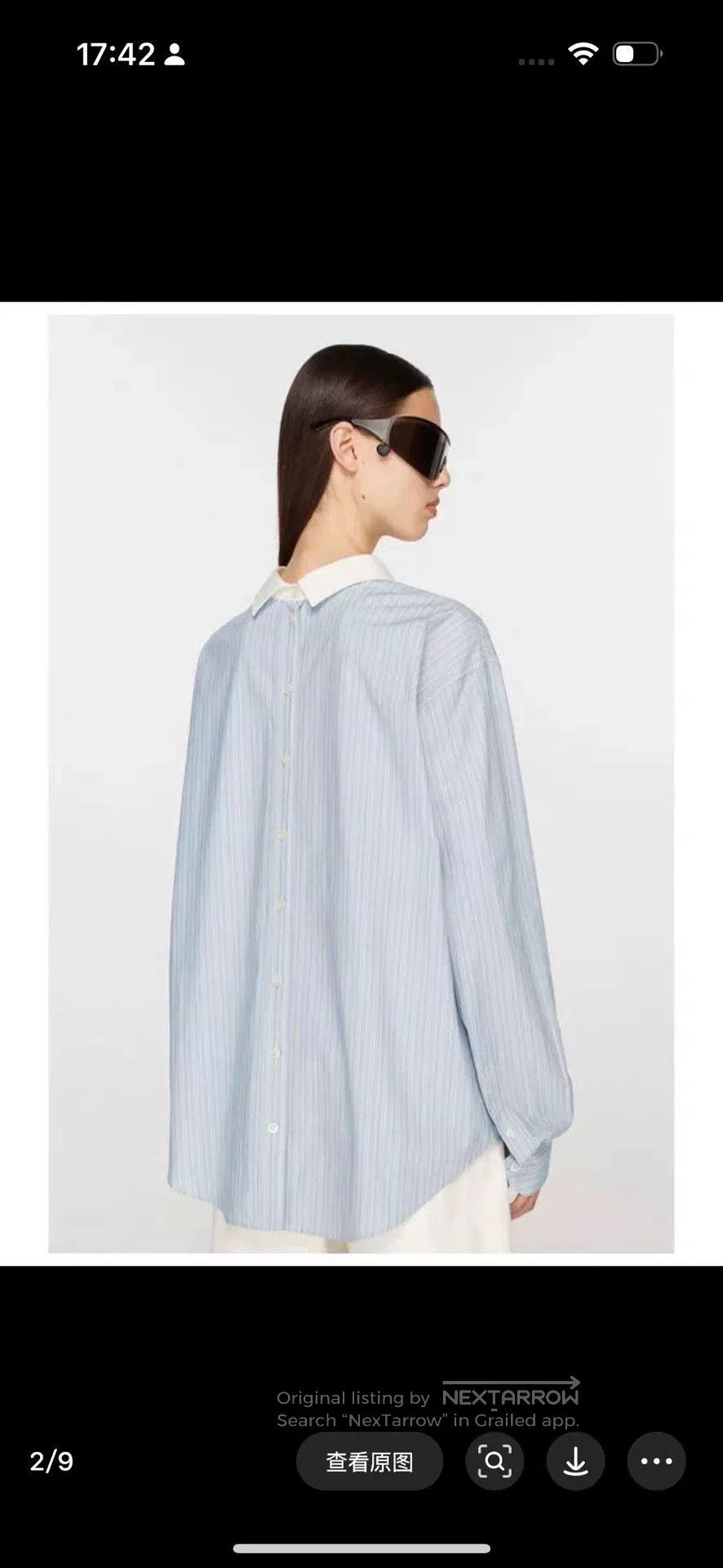 Acne Studios Acne Studios Striped Collared Long. Size US M / EU 48-50 / 2 - 6 Thumbnail