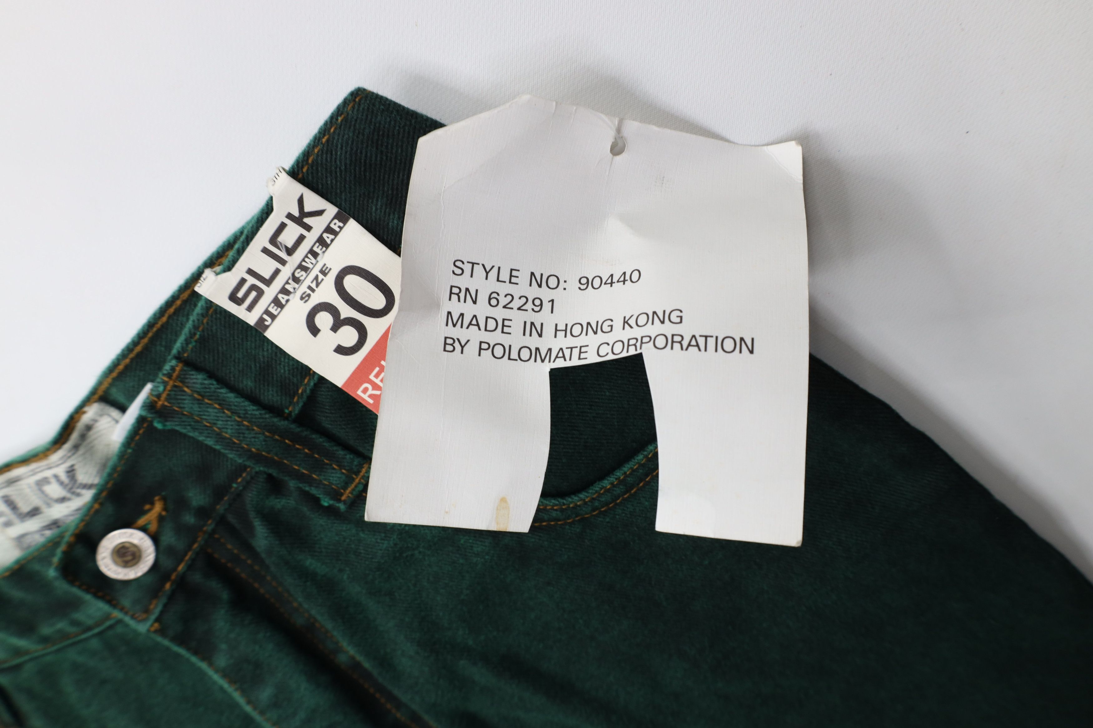 Vintage Deadstock Vintage 90s Streetwear Stonewash Relaxed Fit Jeans Size US 30 / EU 46 - 7 Thumbnail