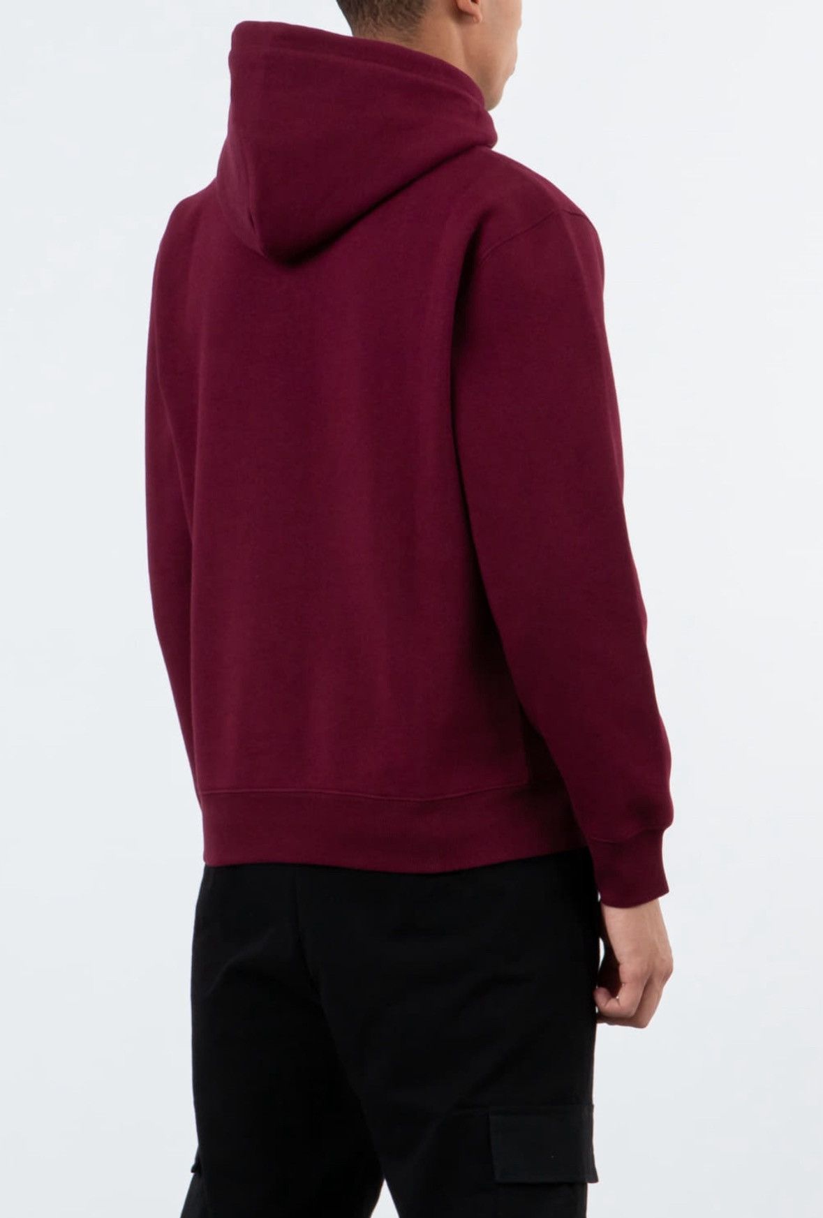 Carhartt Wip Carhartt WIP Hoodie Hooded Theory Sweat Burgundy Sz XL Size US XL / EU 56 / 4 - 4 Thumbnail