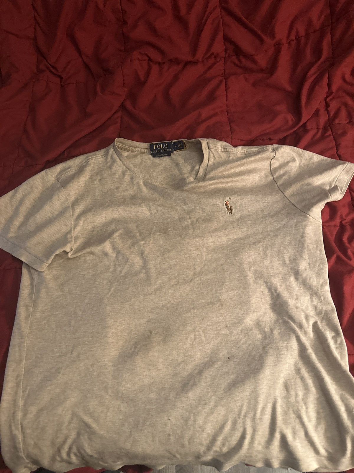 Polo Ralph Lauren Slim Fit Polo Cotton T shirt Size US XS / EU 42 / 0 - 1 Thumbnail