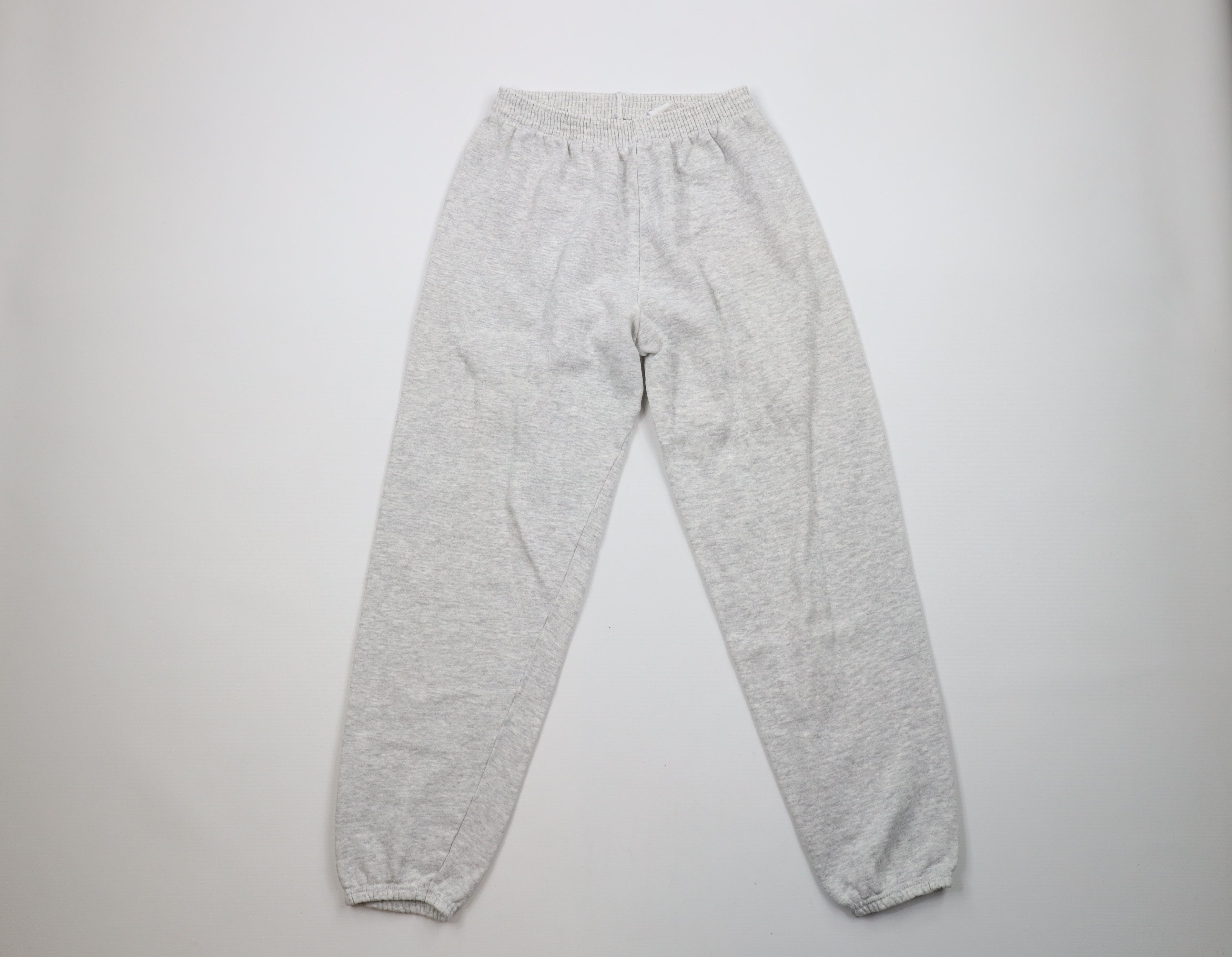 image of Vintage 90's Streetwear Cuffed Sweatpants Joggers Gray Usa in Grey, Men's (Size 34)