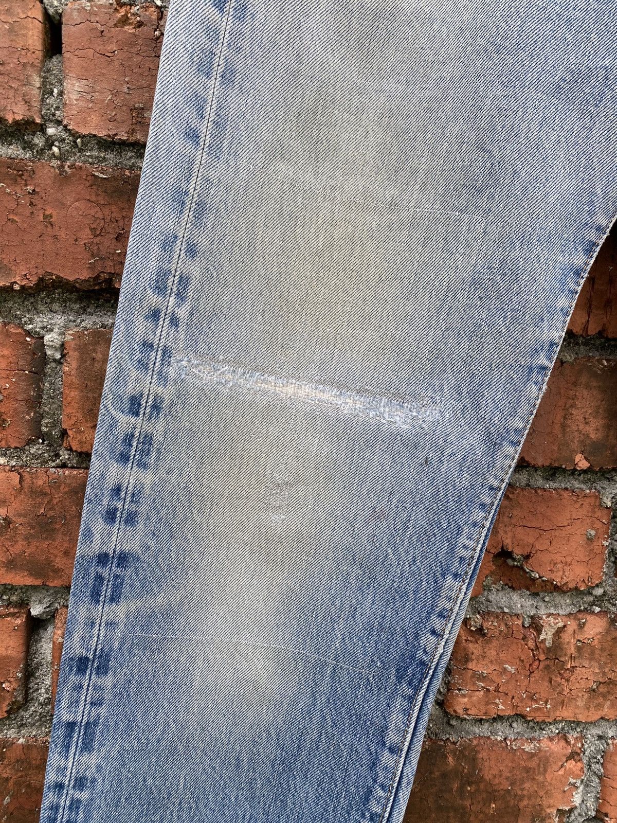 Levi's Vintage Clothing W28x30 Vintage levi's 501 distressed repaired redline USA Size US 28 / EU 44 - 4 Thumbnail