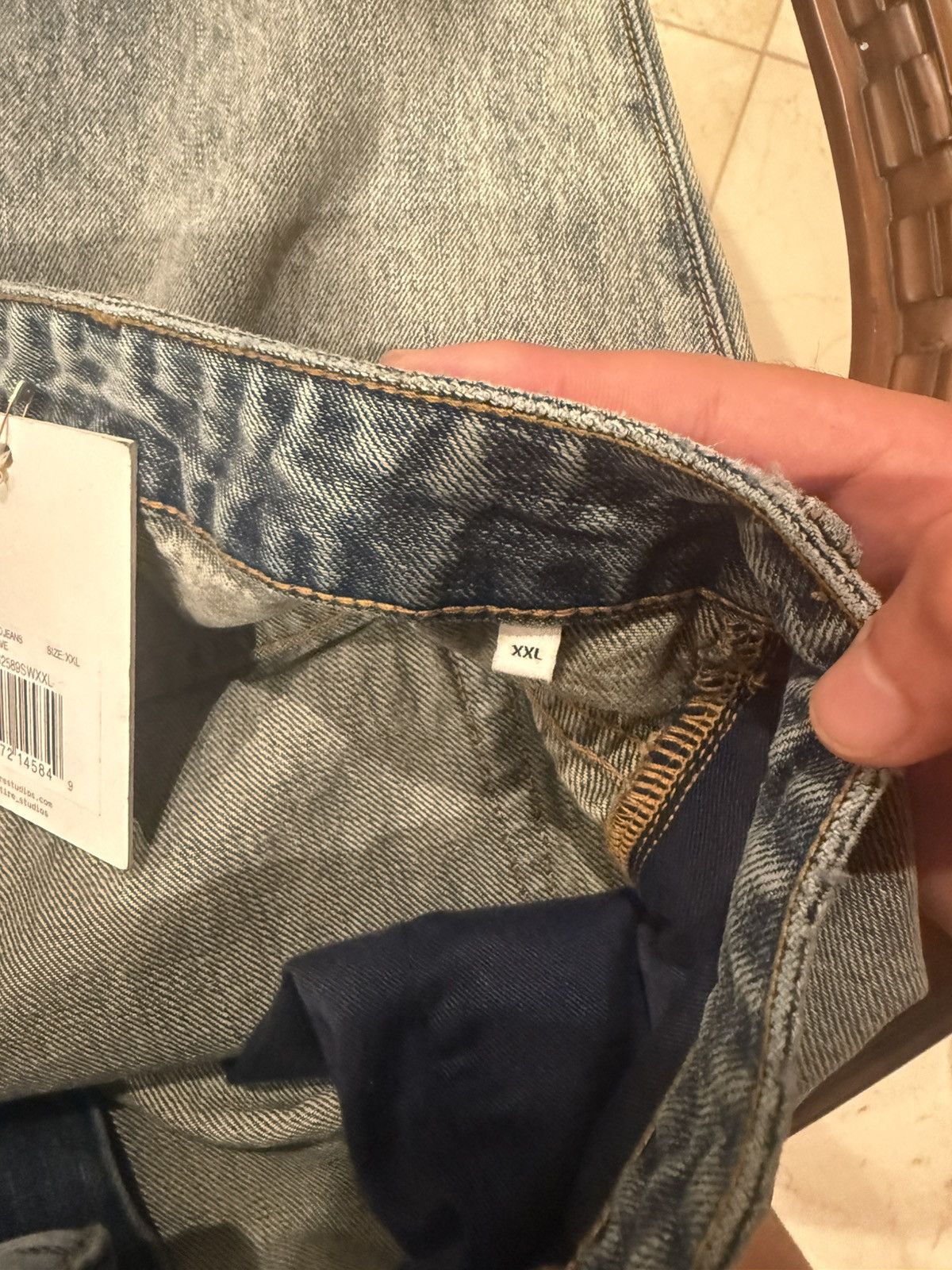 Entire Studios Entire Studios Slim Flared Jeans – Surface Wave Wash Size US 34 / EU 50 - 11 Thumbnail