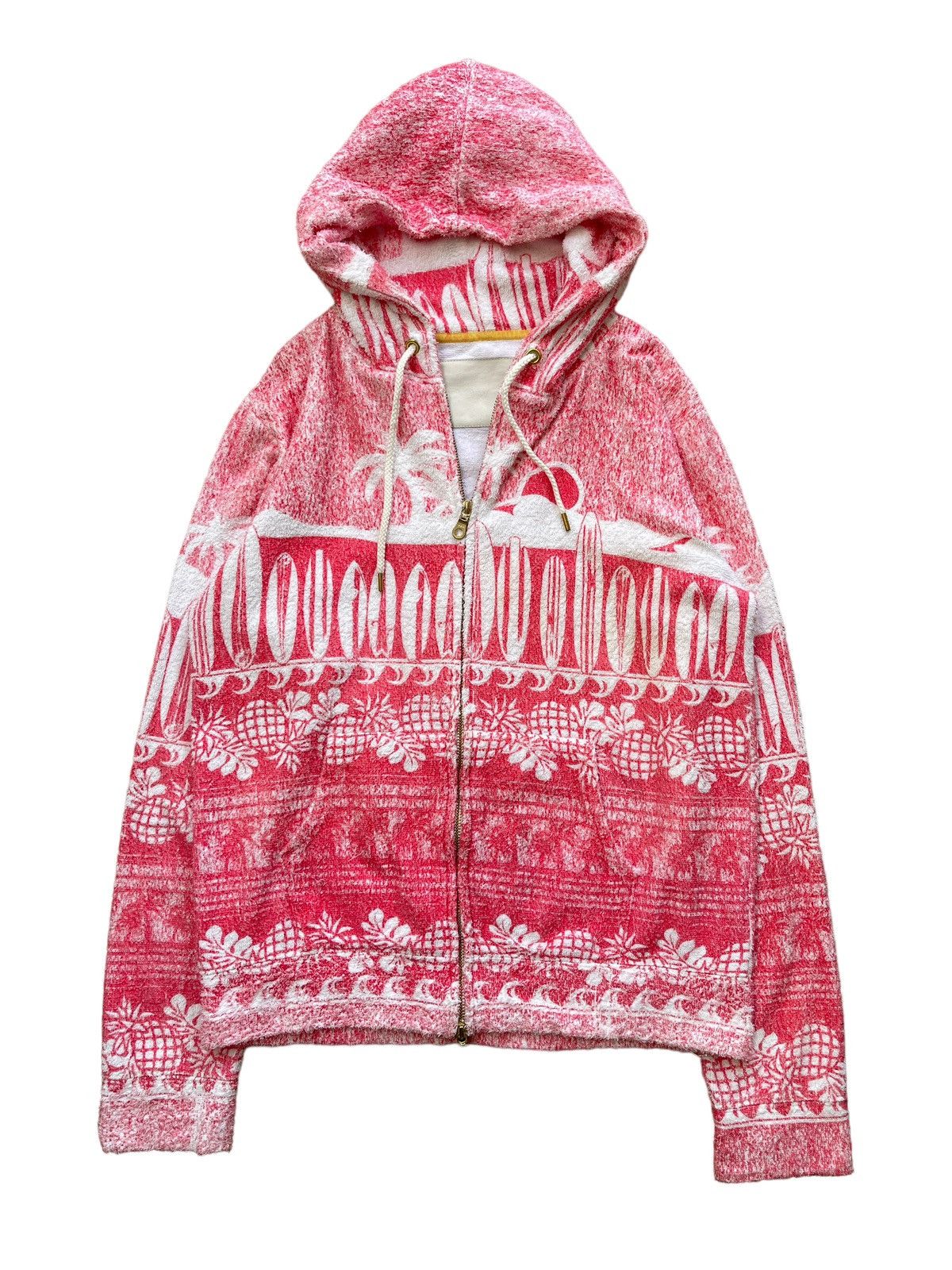 Dowbl Surf Style Hawaiian Hoodies Sweater