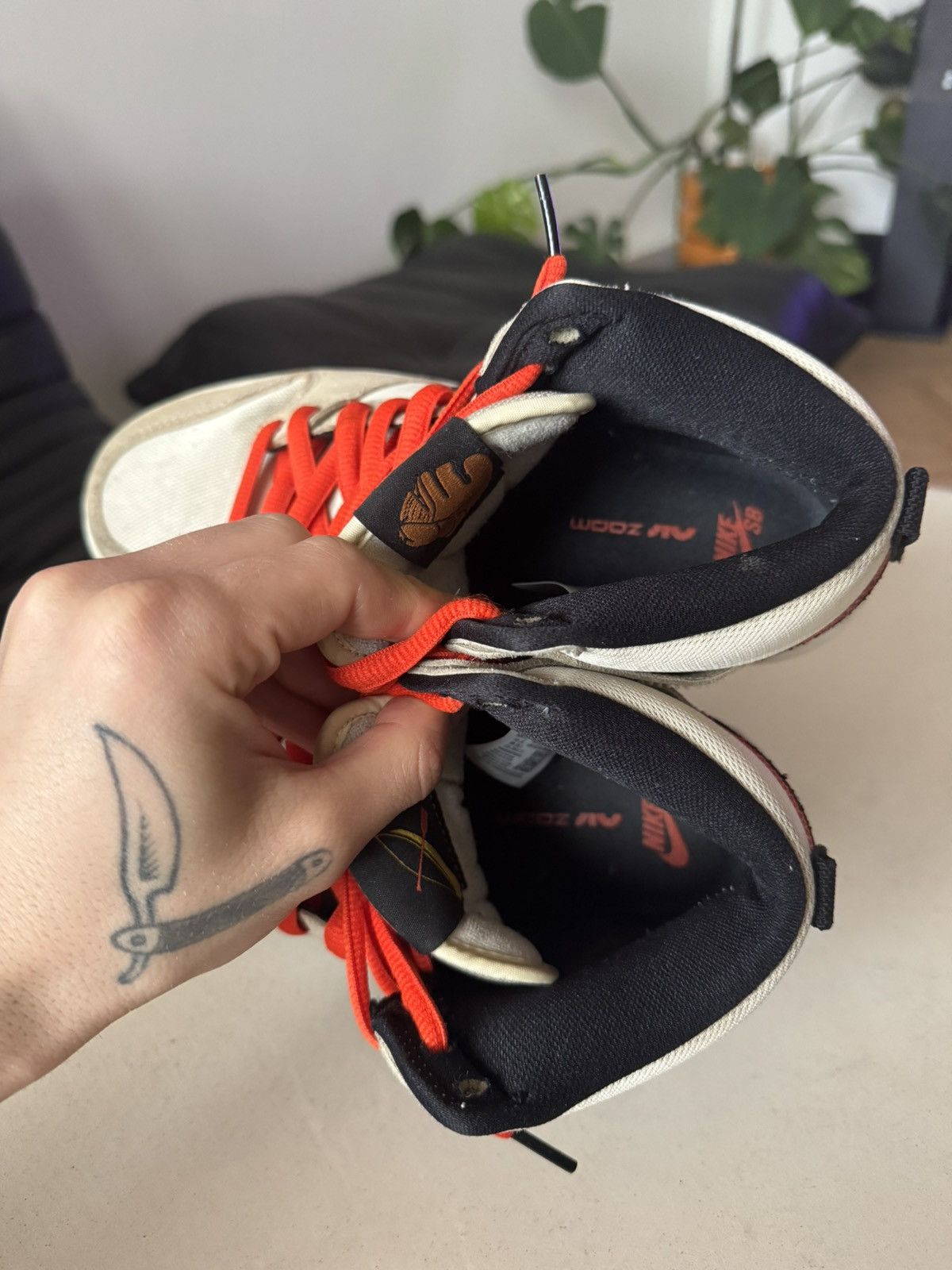 Nike Nike SB dunk high SF Giants Streetwear Skateboarding Skate Size US 8 / EU 41 - 7 Thumbnail