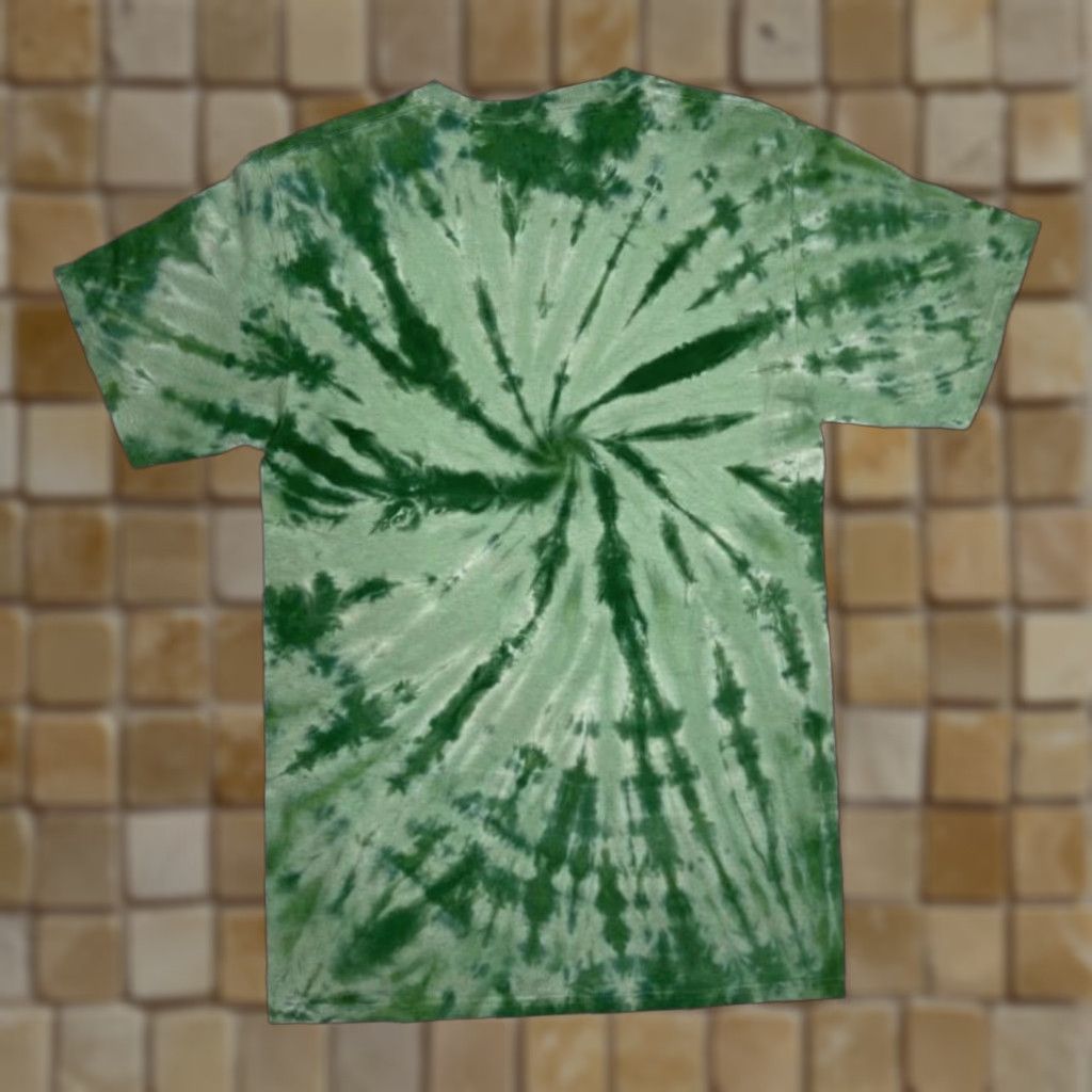 Port & Company Grateful To Be Aphi Fraternity Sorority Souvenir Green Tie Dye T-Shirt Small Mens Short Sleeve Graphic Print 90s Style Tie Dye Souvenir Green Size US S / EU 44-46 / 1 - 1 Thumbnail
