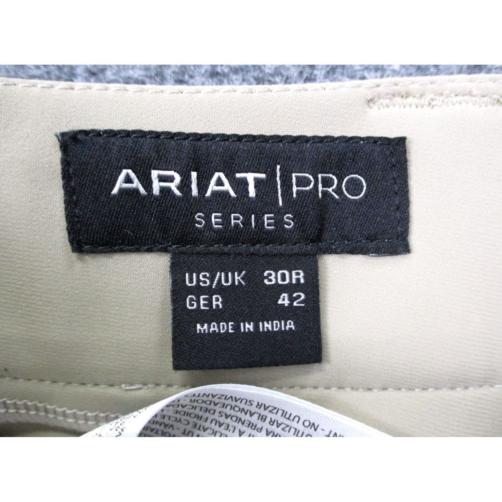 Ariat Ariat Pants Womens 30R Beige Pro Riding Equestrian Active Work Stretch Breeches Size 30" / US 8 / IT 44 - 7 Thumbnail