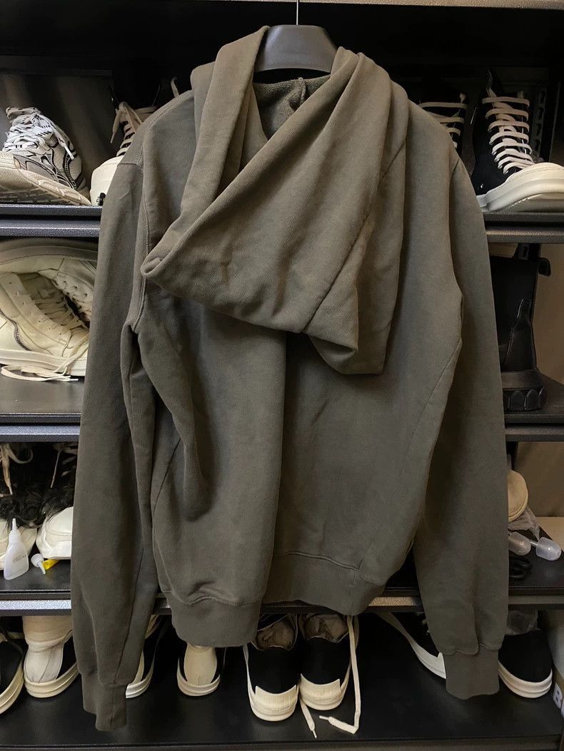 Rick Owens Rick Owens Gray Hooded Jacket for Men - dmc Size US S / EU 44-46 / 1 - 2 Thumbnail