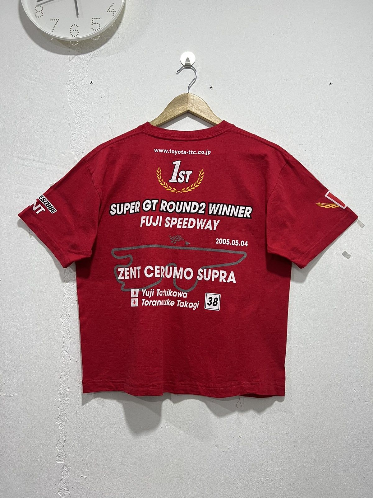 Vintage Vintage TRD Toyota Racing Development Zent Supra Tshirt Size US M / EU 48-50 / 2 - 7 Thumbnail