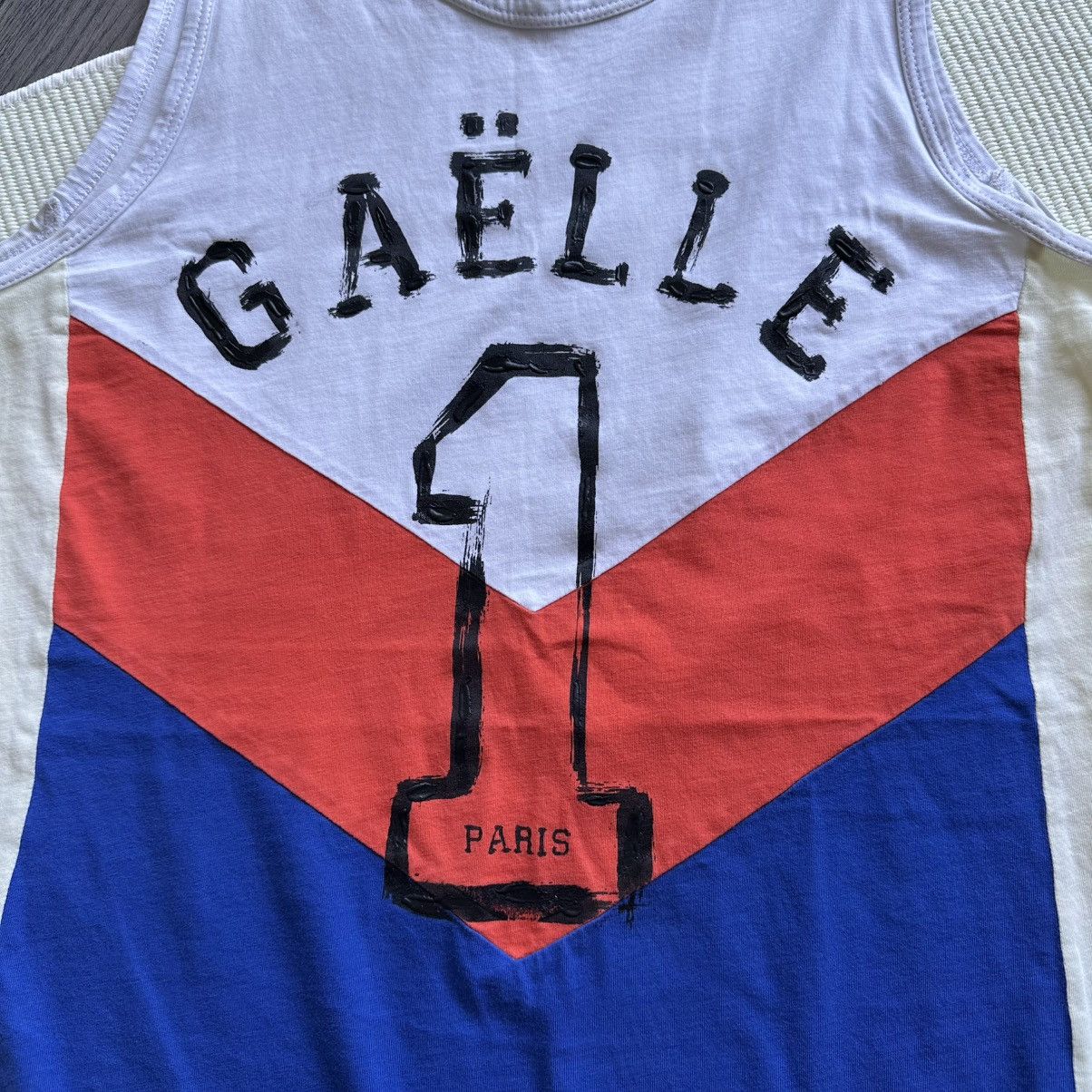 Gaelle Paris GAëLLE Paris Number 1 Tank Top Size XL / US 12-14 / IT 48-50 - 2 Thumbnail