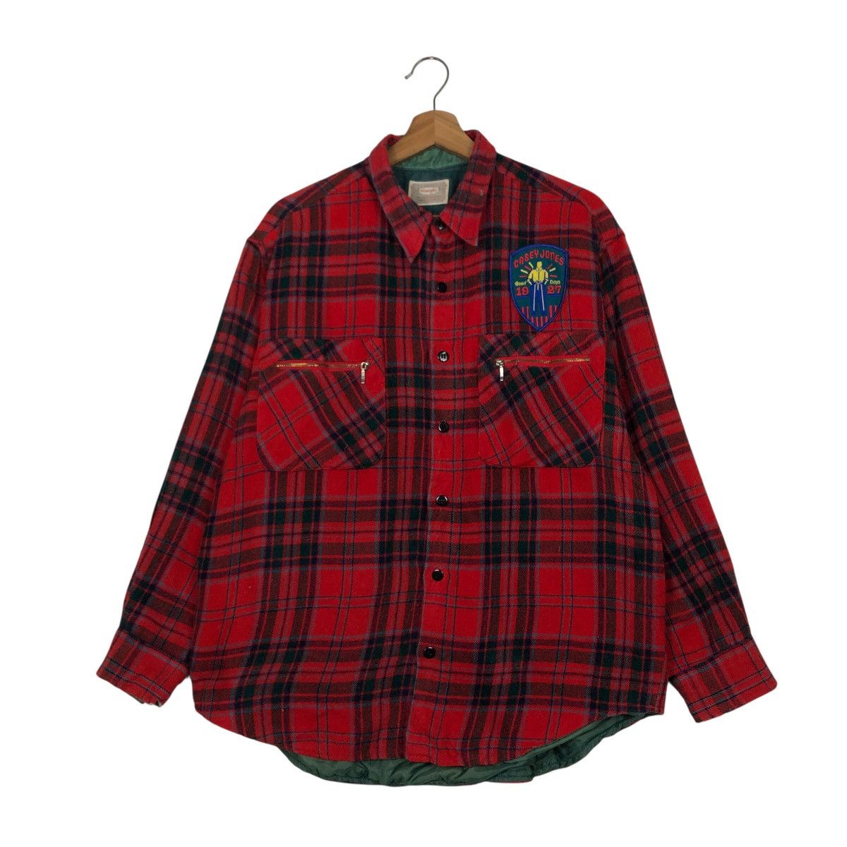 Japanese Brand 📌Vintage Chore Tartan Wrangler Japan Issey Miyake Size US M / EU 48-50 / 2 - 2 Thumbnail