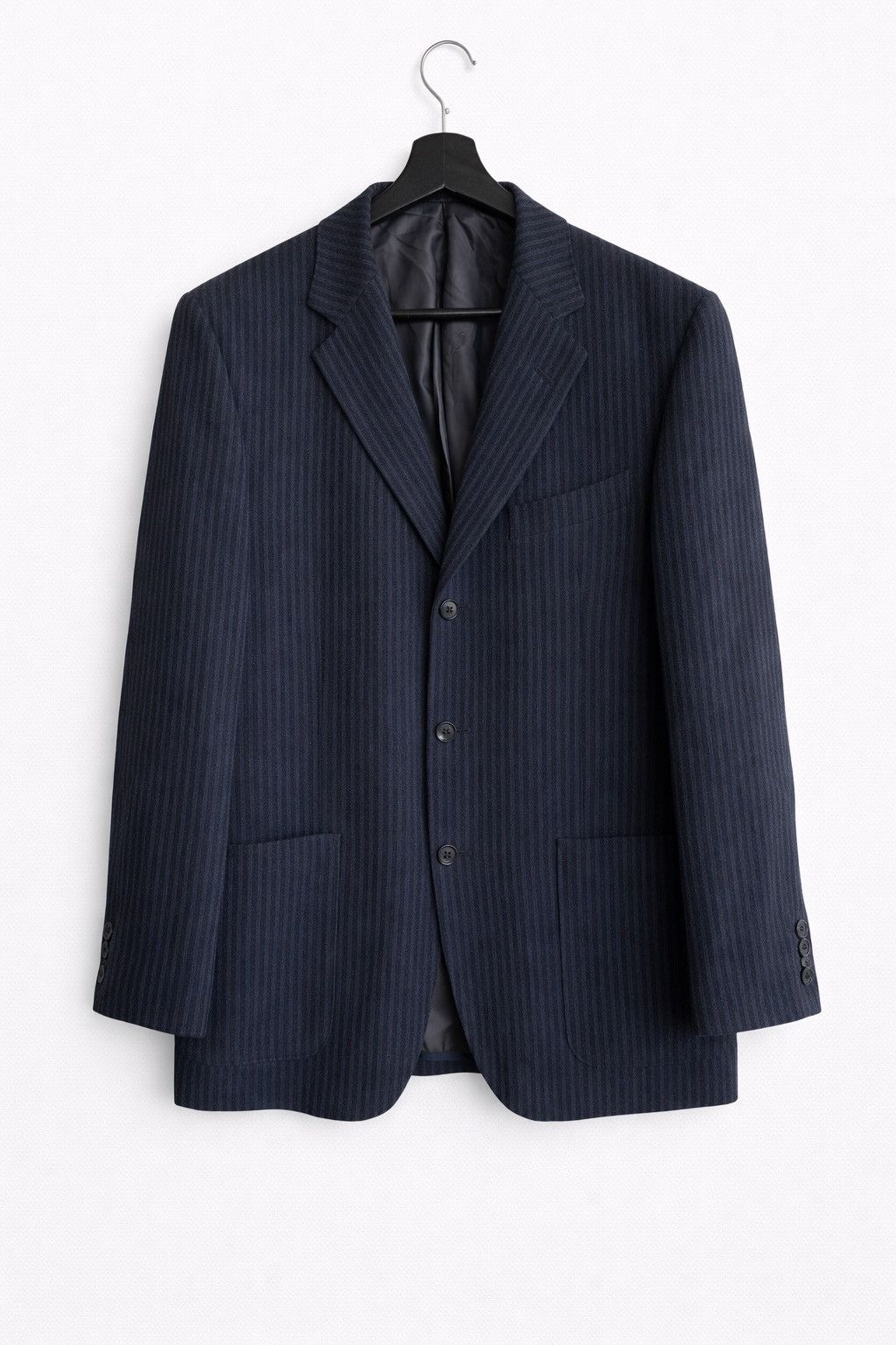 Vintage Austin Reed Wool & Cashmere Pinstripe Blazer