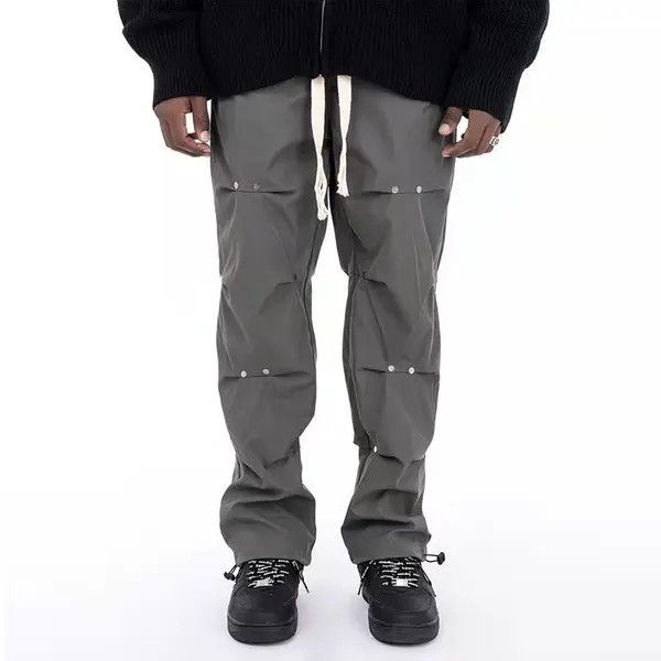 Japanese Brand VIBE Pleated Stacked Pants Size US 30 / EU 46 - 5 Thumbnail