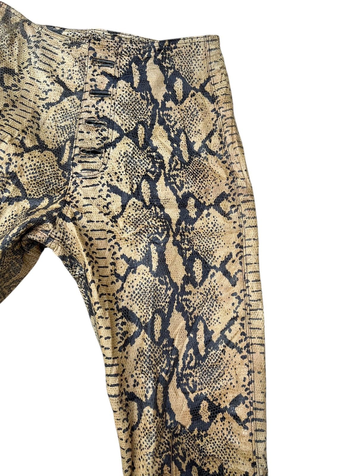 A&G Rock MEGA RARE! A&G Rock Real Python Skin Montana Streetwear Pant Size US 26 / EU 42 - 12 Thumbnail