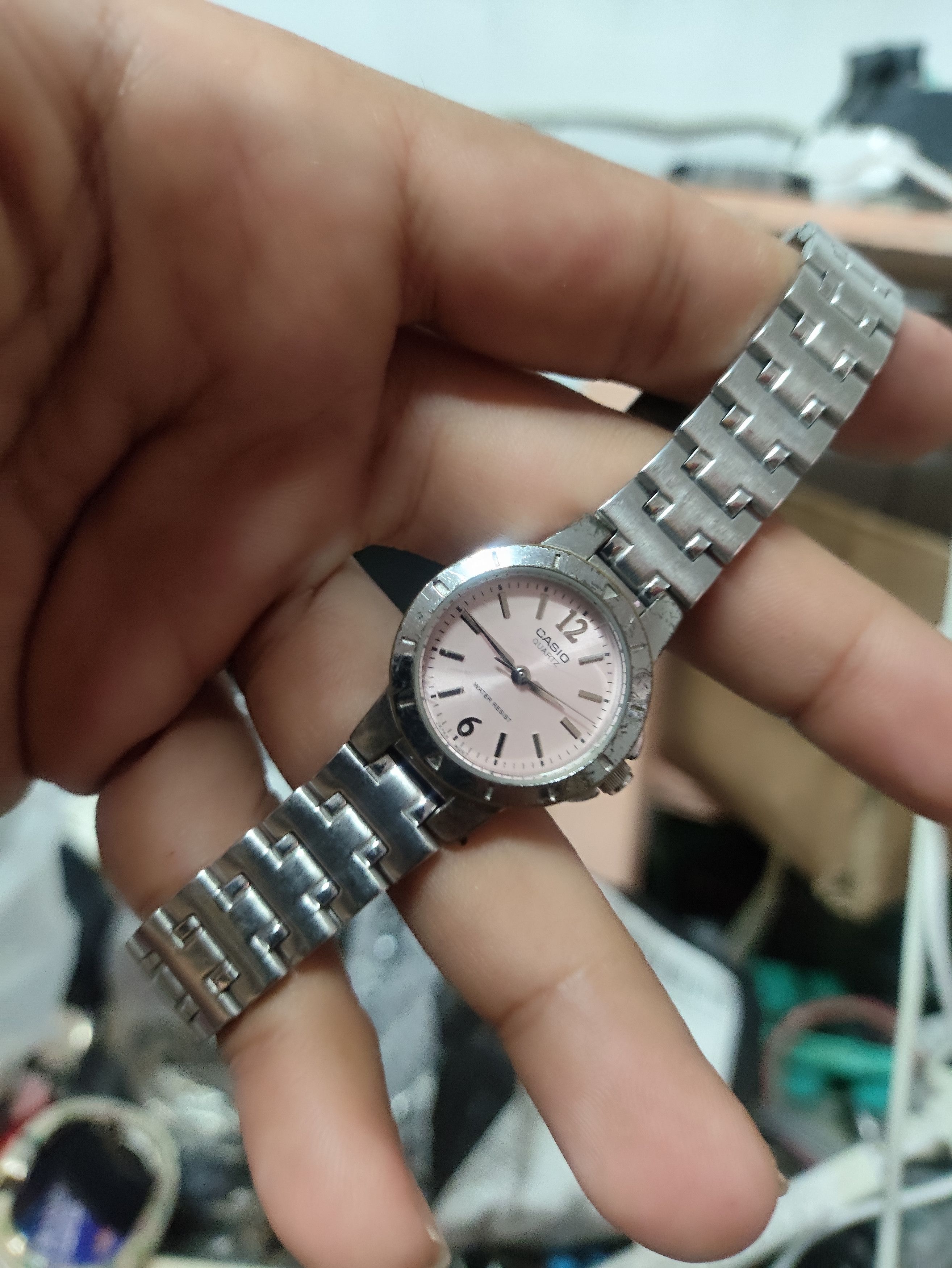 Casio × Japanese Brand × Vintage CASIO QUARTZ LADIES WATCH (LTP-1177) STAINLESS STEEL Size ONE SIZE - 4 Thumbnail
