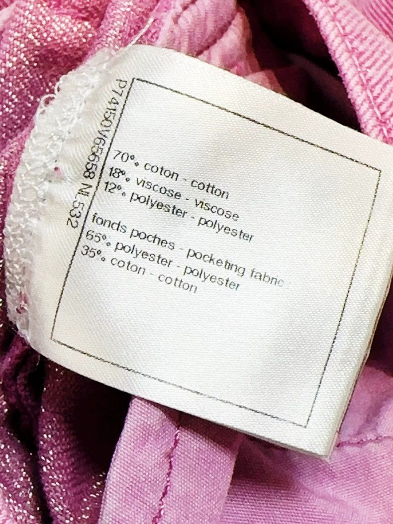 Chanel Chanel 23C pink purple double C denim trousers Size 24" / US 00 / IT 34 - 6 Thumbnail