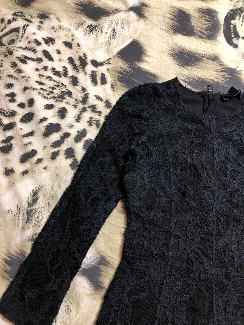 Burberry Prorsum Luxury Burberry Lace Dress with Long Sleeves Size M / US 6-8 / IT 42-44 - 8 Thumbnail