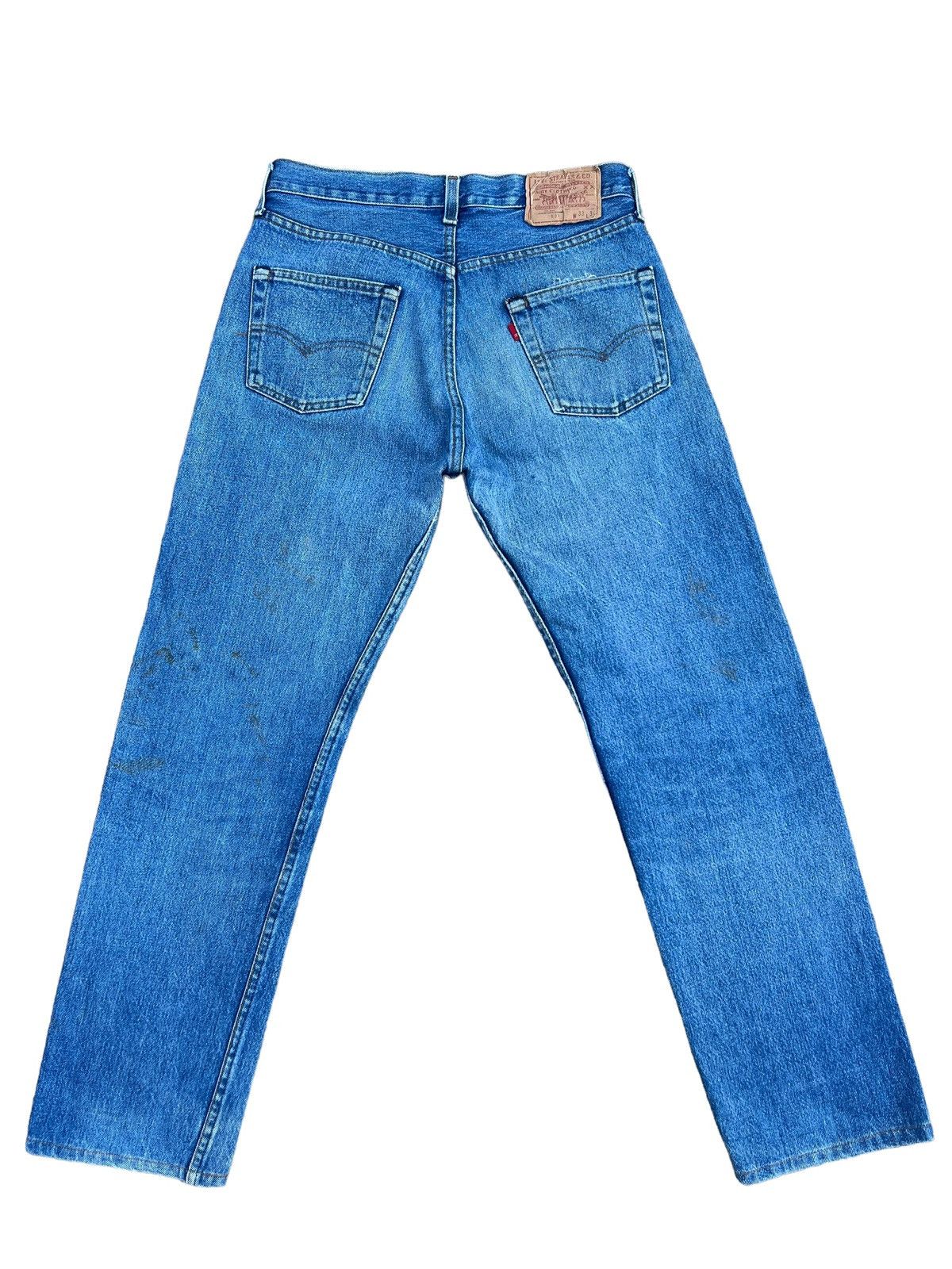 Vintage 80s Levi’s 501 Fade Denim Jeans