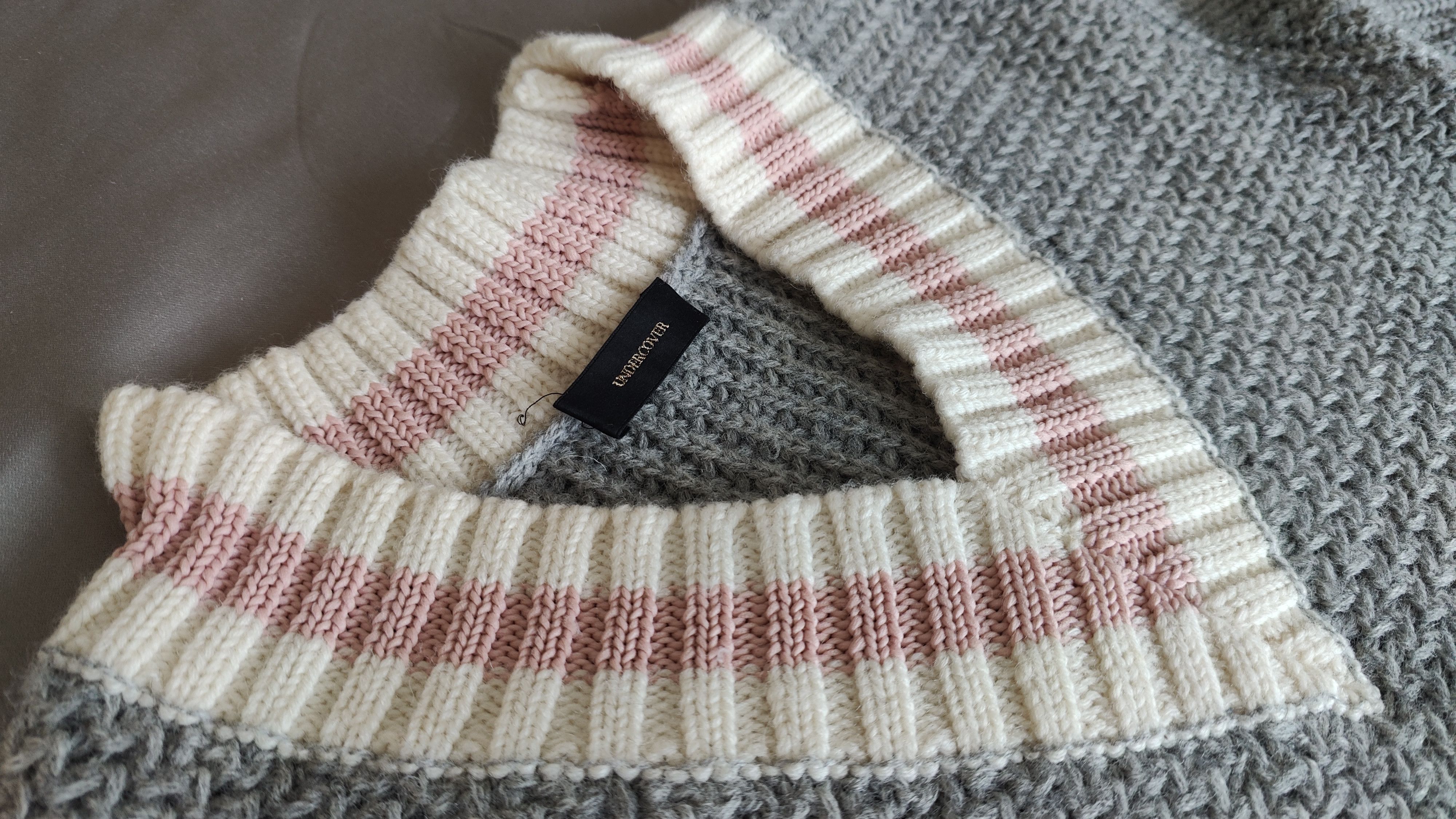Undercover Undercover AW2017 V-Neck Heavy Knitted Wool Sweater Size US M / EU 48-50 / 2 - 6 Thumbnail