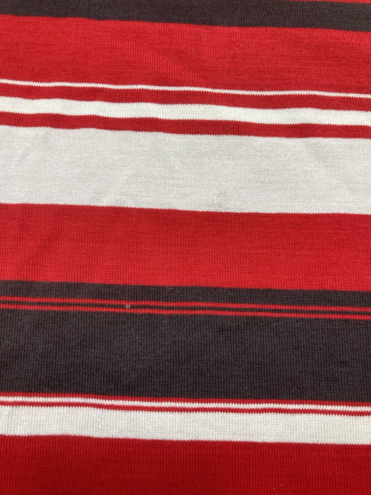 Vintage 50s striped t shirt boat neck collar cotton boys 18 adult S Size S / US 4 / IT 40 - 6 Thumbnail