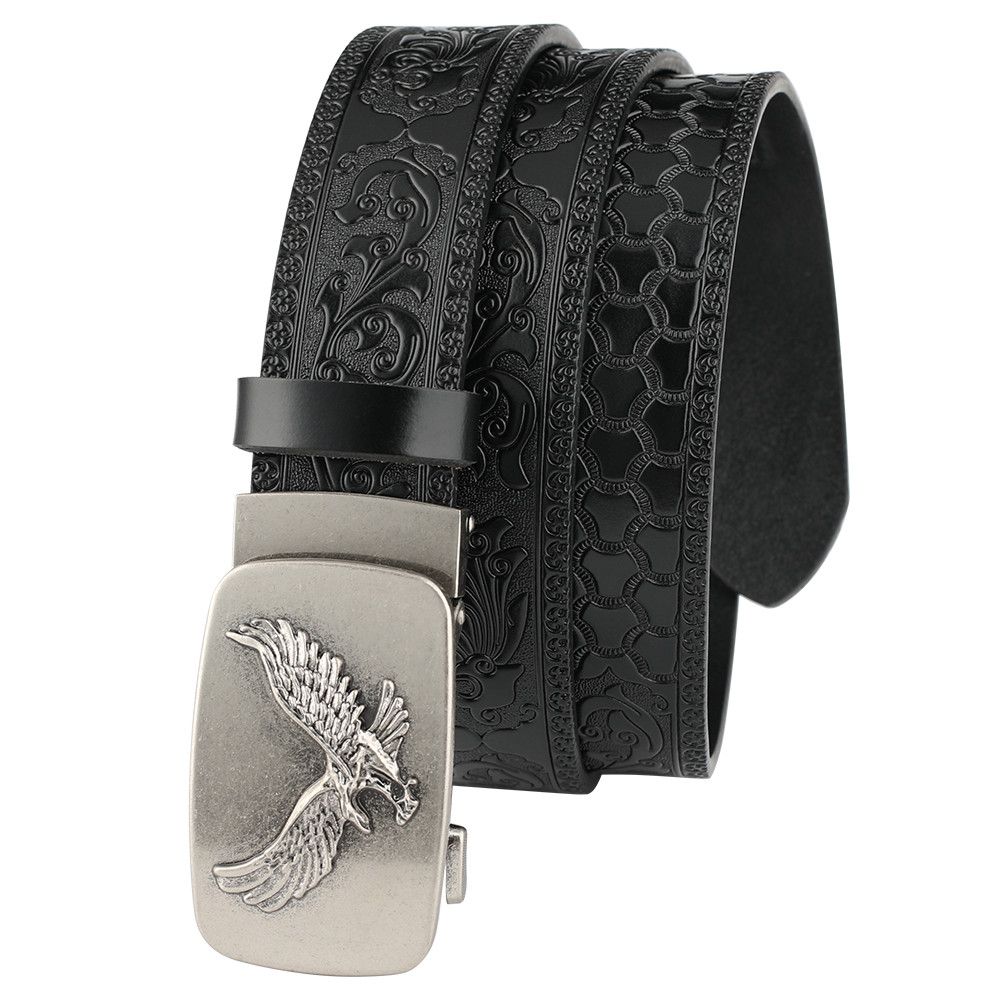 Designer Dark Vintage Belt Riveted Belts Menswear Accessories Size ONE SIZE - 5 Thumbnail
