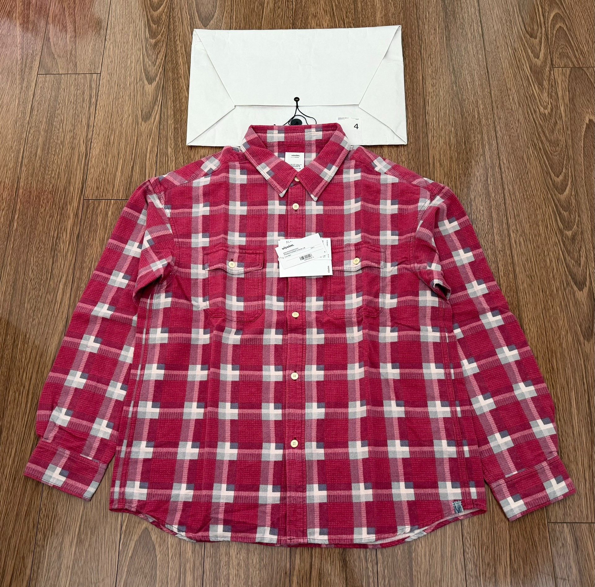 Visvim VISVIM 24SS PIONEER KHADI CHECK SHIRT Size US XL / EU 56 / 4 - 1 Thumbnail
