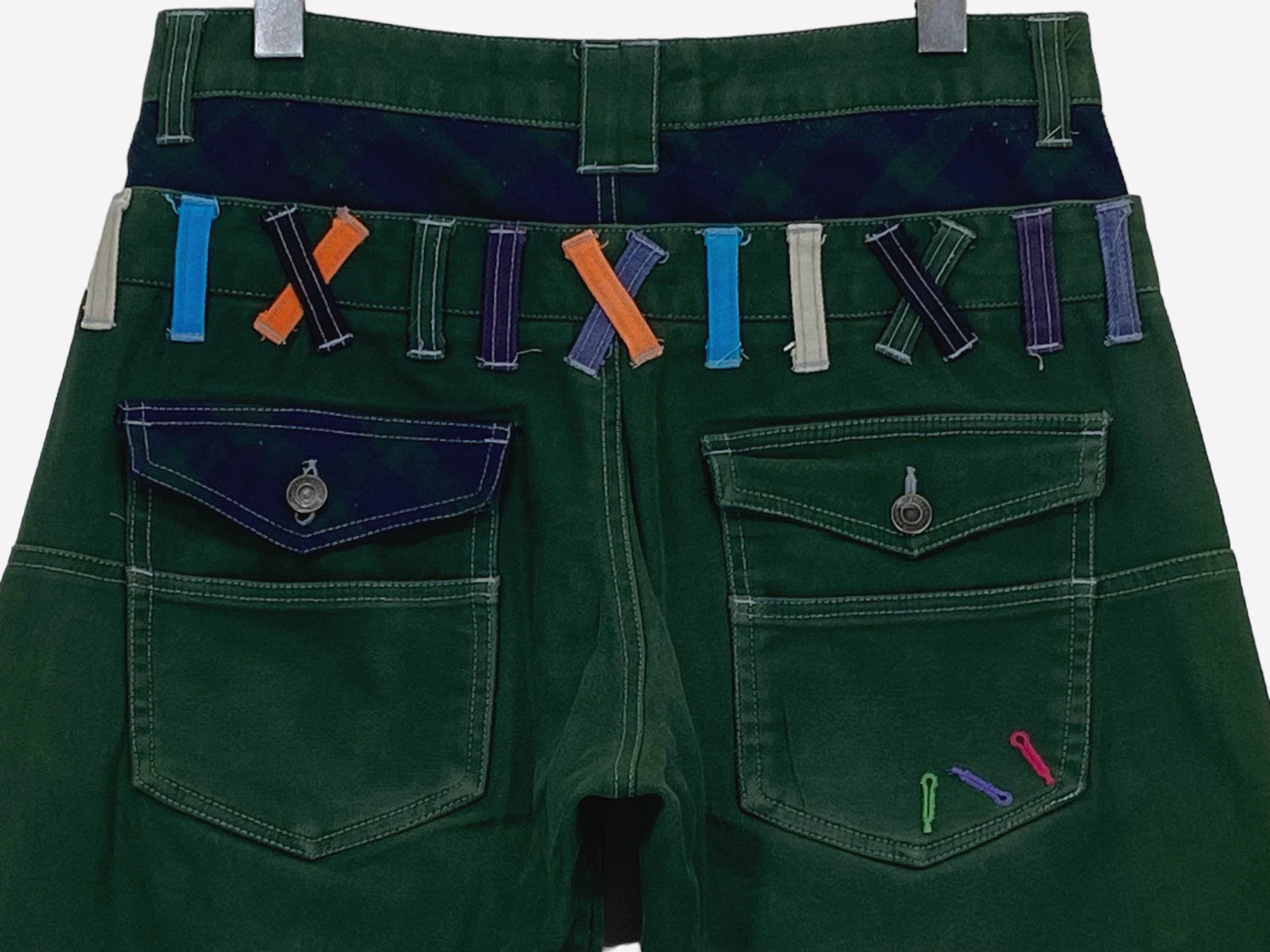Japanese Brand Jungle Storm Double Waist Ankle Pants – Japanese Brand Size US 31 - 3 Thumbnail