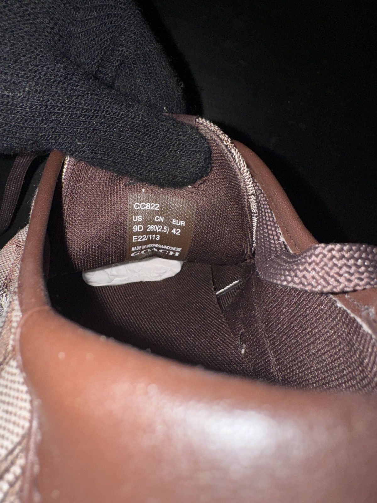 Coach COACH SKATE LACE UP SNEAKER IN SIGNATURE JACQUARD Size US 9 / EU 42 - 6 Thumbnail