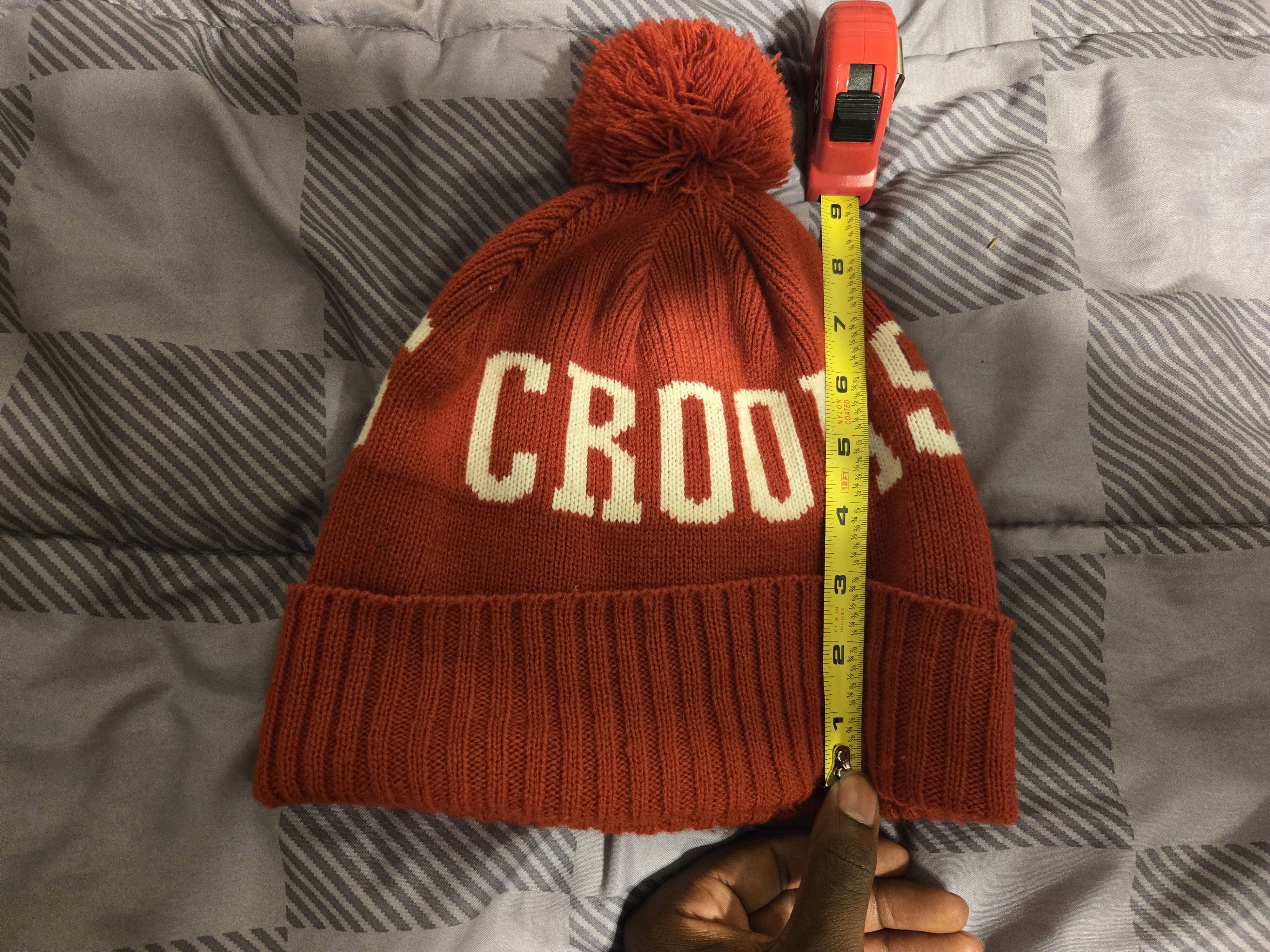 Crooks & Castles Crooks & Castles "Crooks" Spellout Pom Beanie Size ONE SIZE - 3 Thumbnail