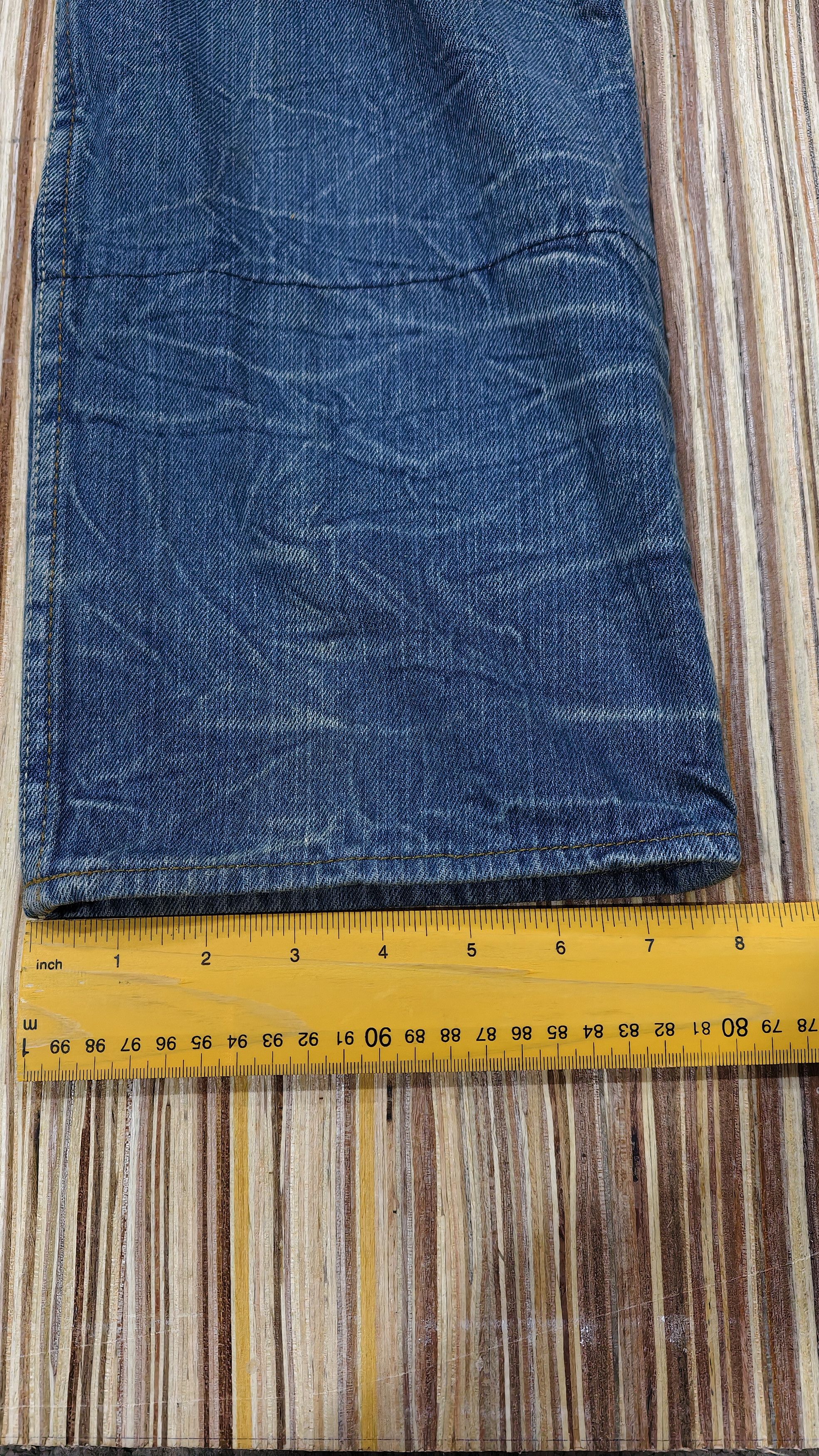 Japanese Brand Exit double waist jeans Size US 32 / EU 48 - 9 Thumbnail