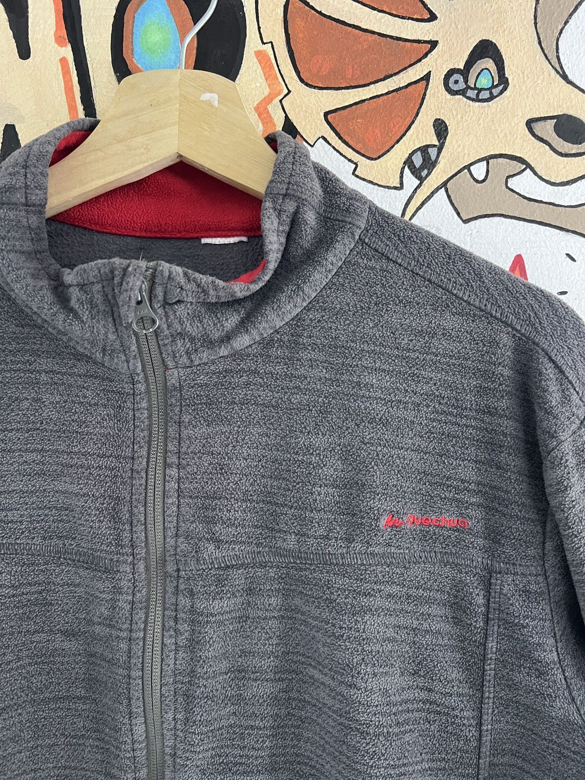 Vintage Quechua Vintage Zip Up Fleece Size US M / EU 48-50 / 2 - 2 Thumbnail