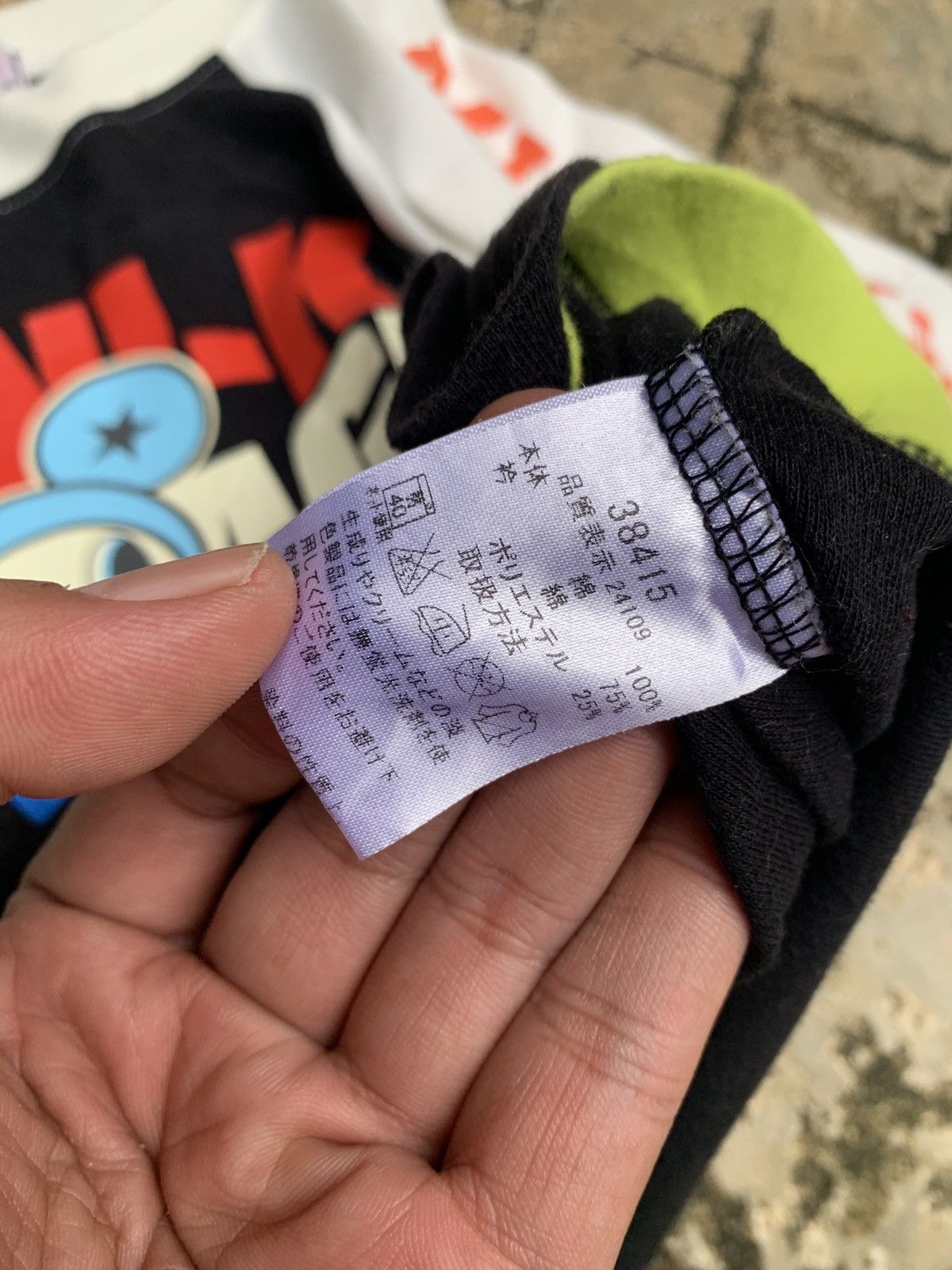 Angel Blue × Japanese Brand y2k Mini-K Japan Cute Pop Raglan Icon Graphic Baby Tee Top Size XS / US 0-2 / IT 36-38 - 11 Thumbnail