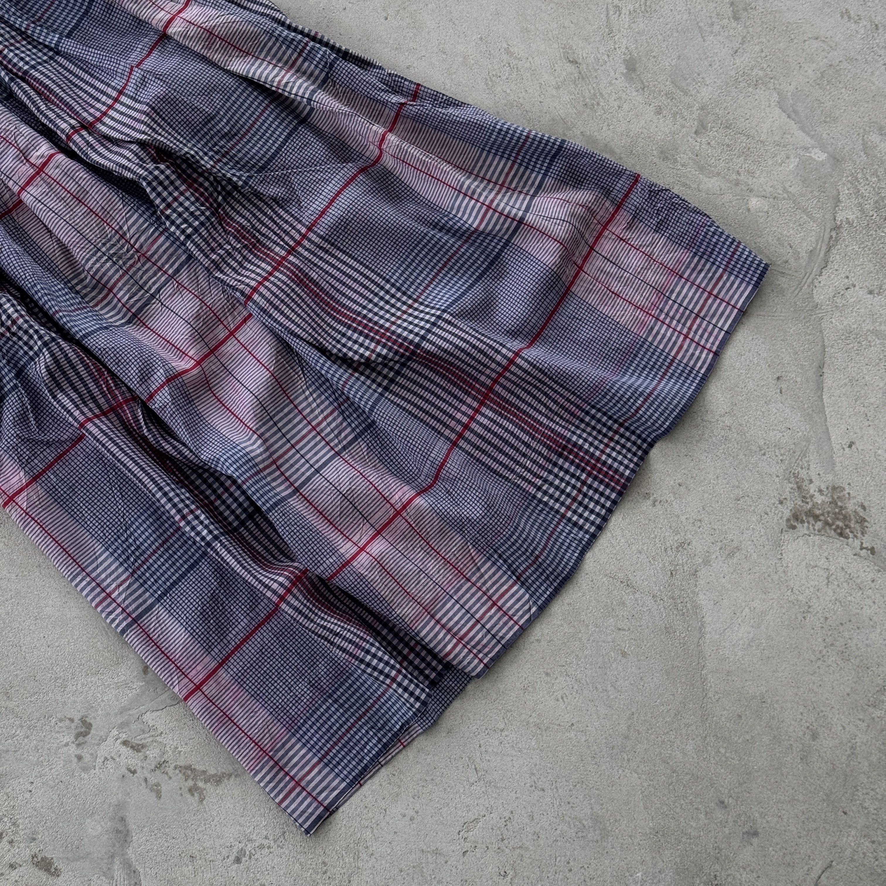 Just Cavalli Vintage Just Cavalli Silk Plaid Skirts Size 36" / US 14 / IT 50 - 3 Thumbnail