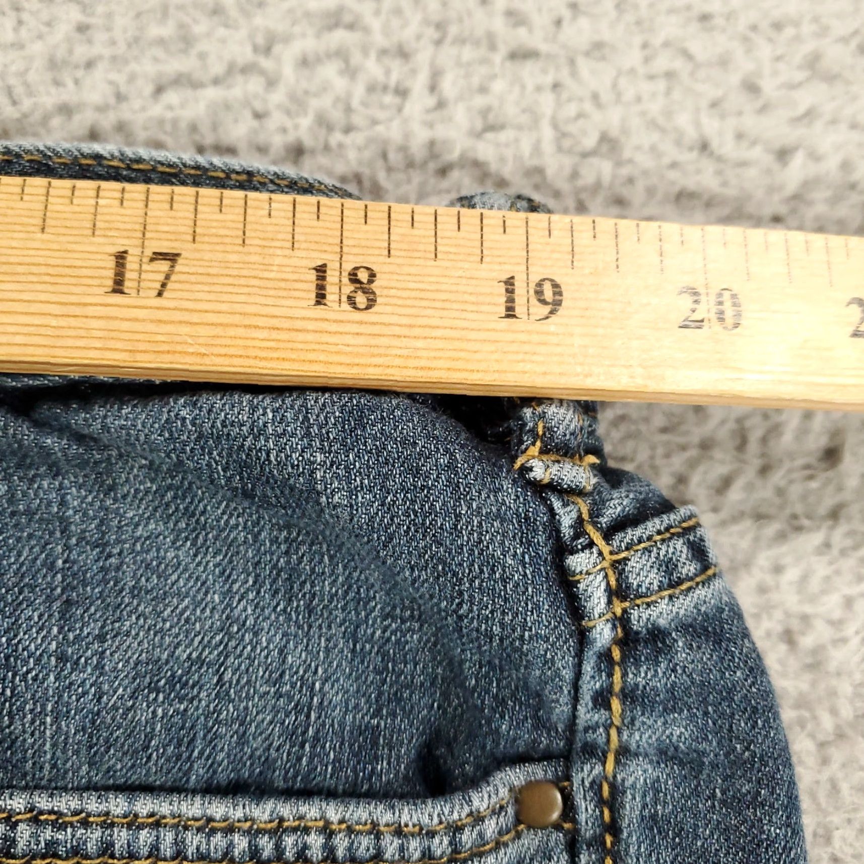 Eddie Bauer VINTAGE Eddie Bauer Flannel Lined Jeans Blue Straight Leg Womens 18W Jeans Size 40" / US 18 - 2 Thumbnail