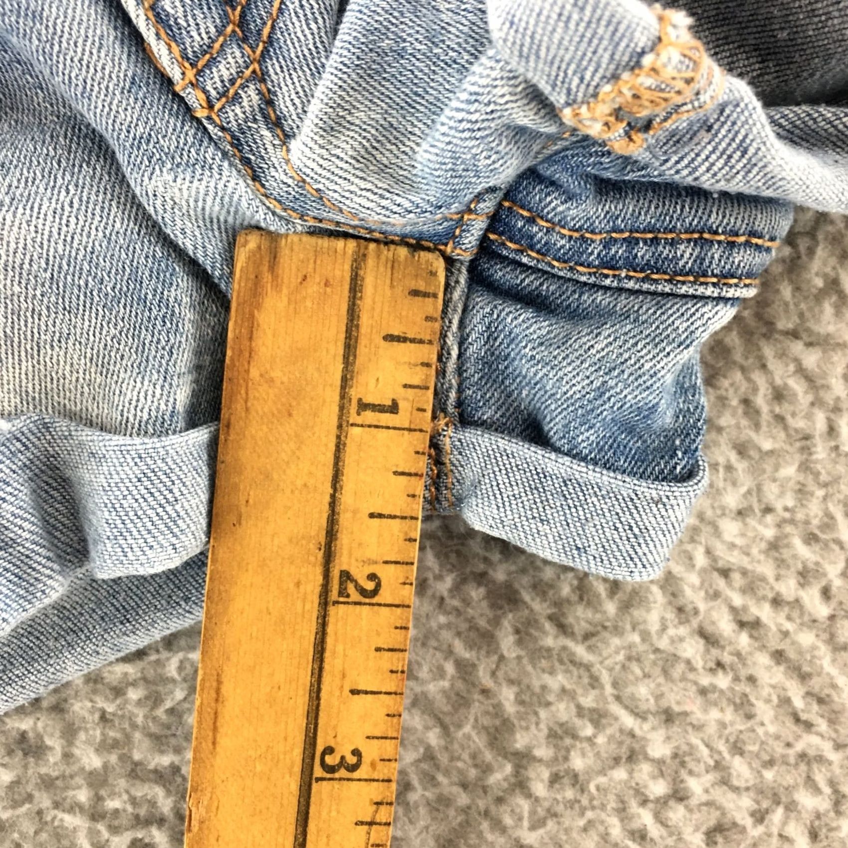 American Eagle Outfitters American Eagle Outfitters Shorts Womens 2 Blue Ripped Cheeky Shortie High Rise Size 26" / US 2 / IT 38 - 6 Thumbnail